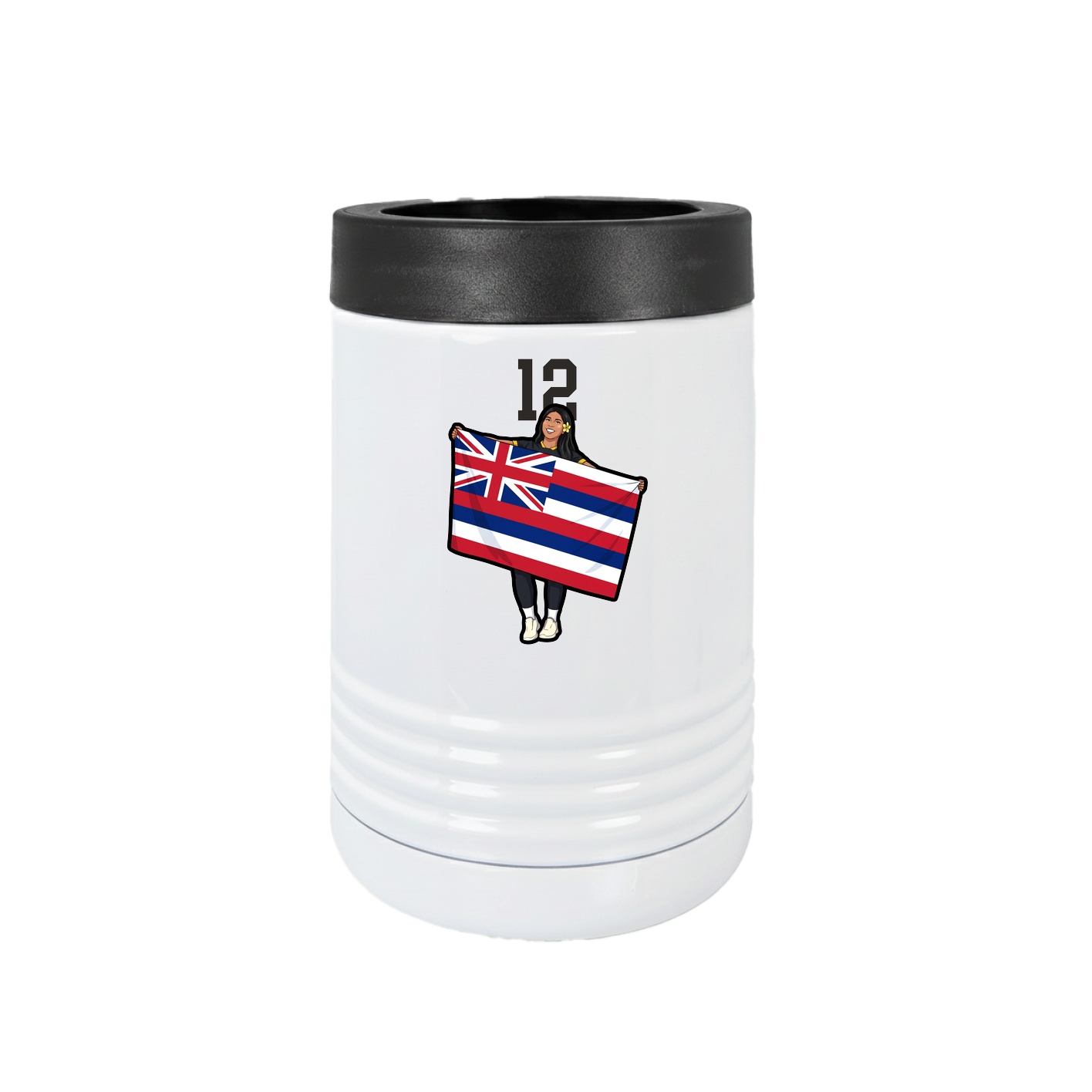 Beverage Holder — Number Top in White