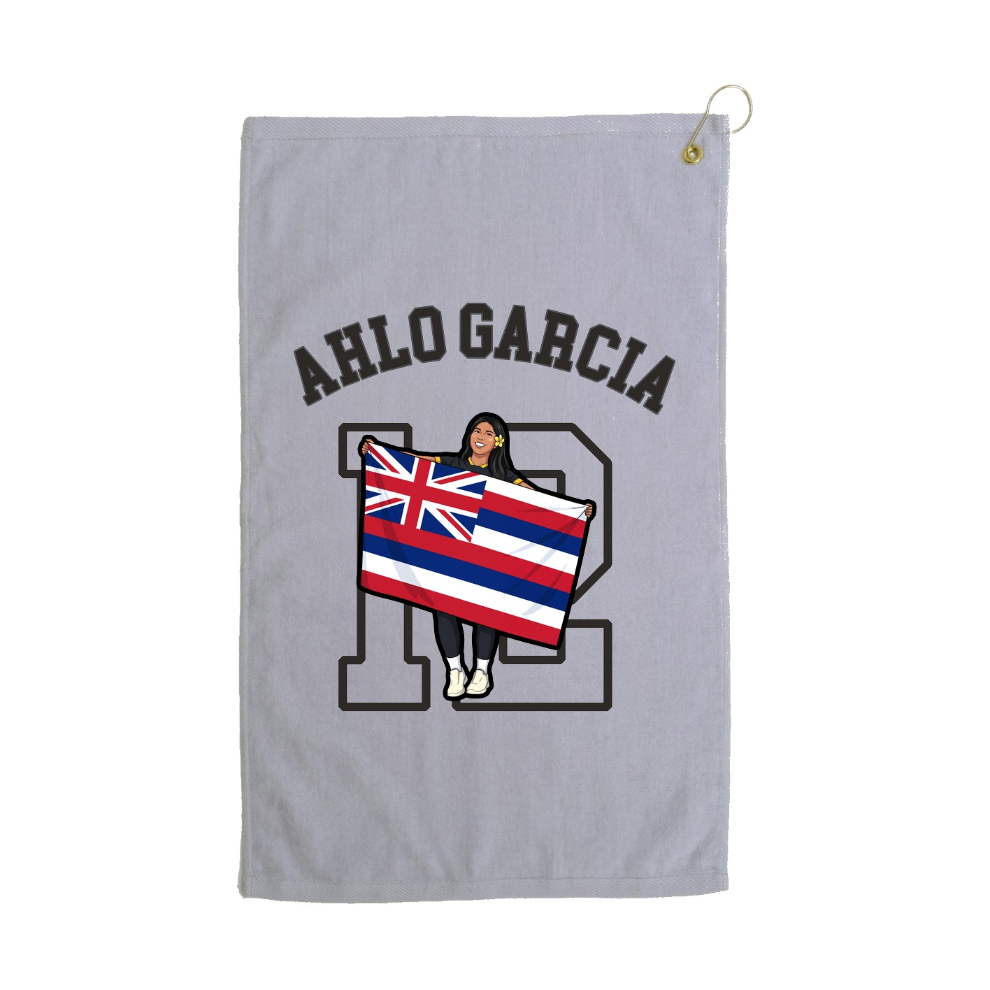 Golf Towel — Shirsey Arch in Grey