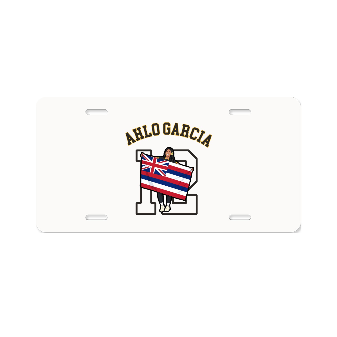 License Plate — Shirsey Arch in Classic