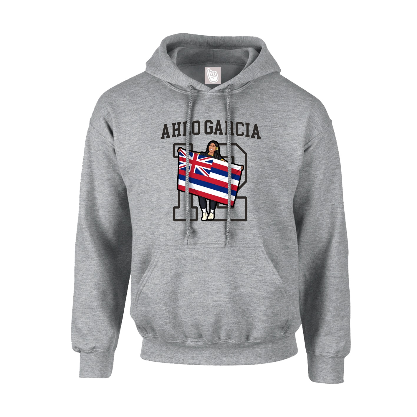Hoodie — Shirsey in Grey