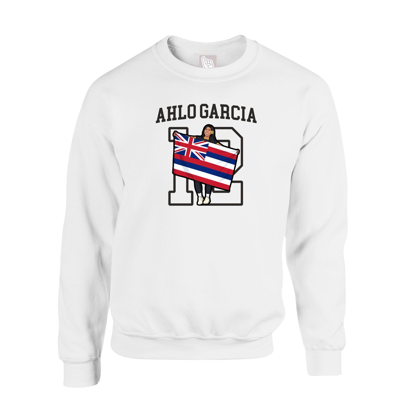 Fleece Crew — Shirsey in White