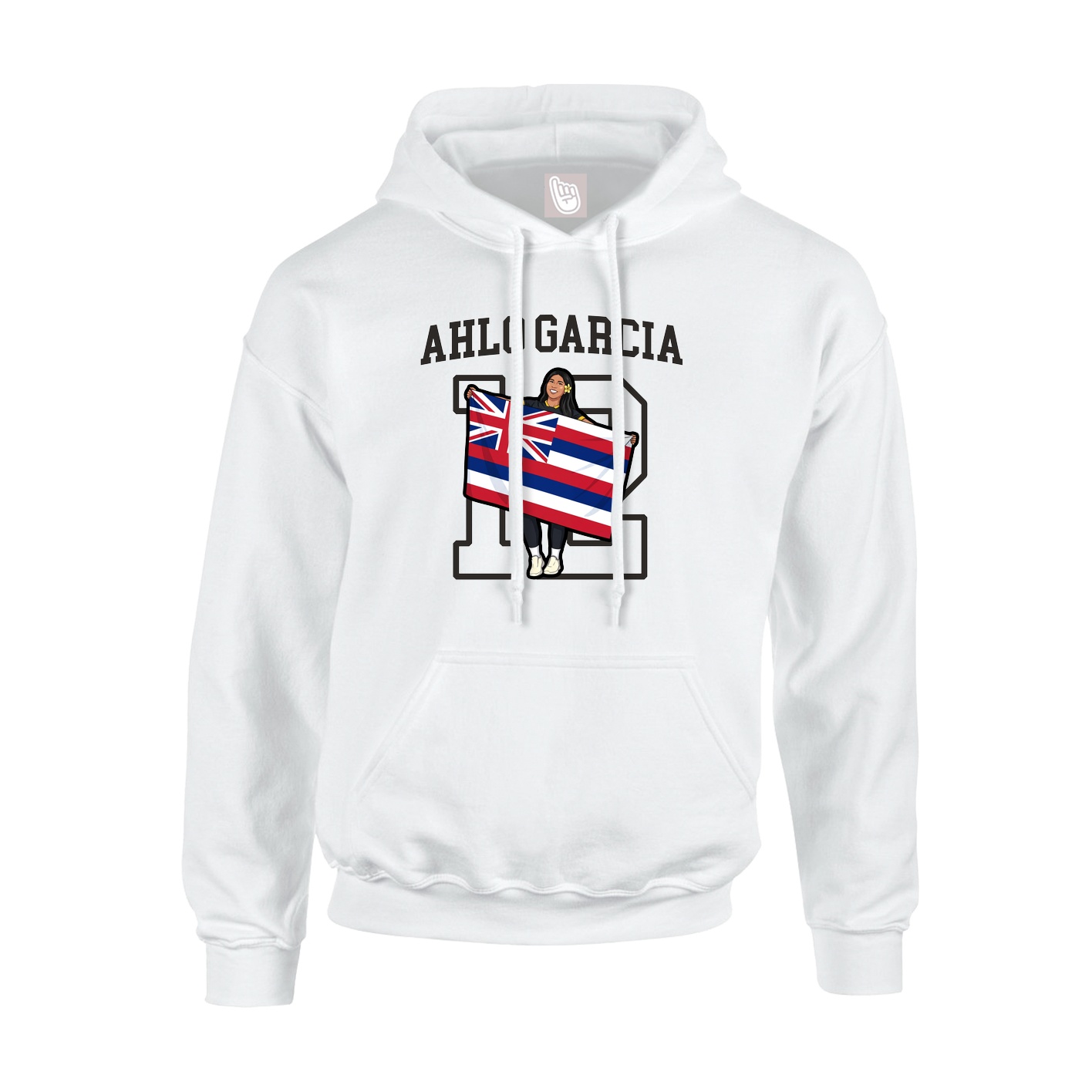 Youth Hoodie — Shirsey in White