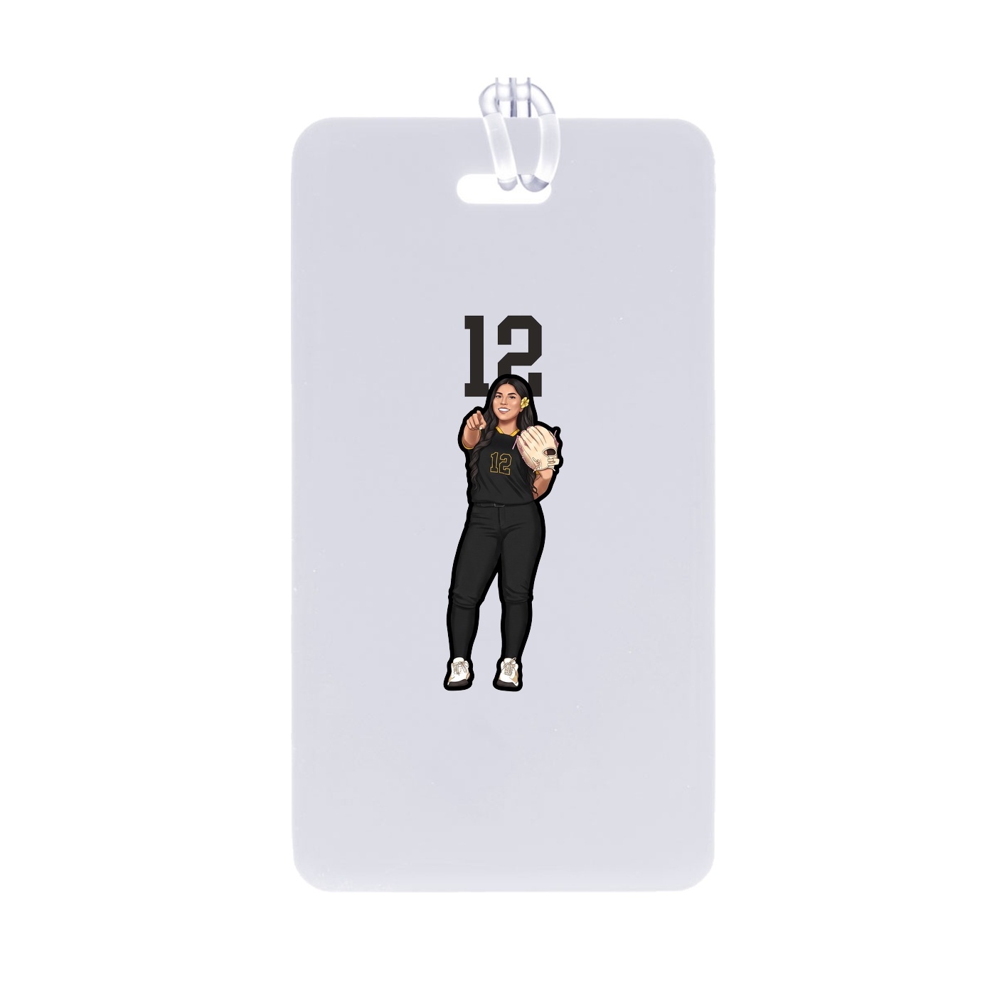 Bag Tag — Number Top in Classic