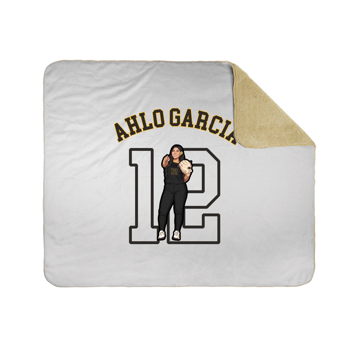 Throw Blanket — Shirsey Arch in White