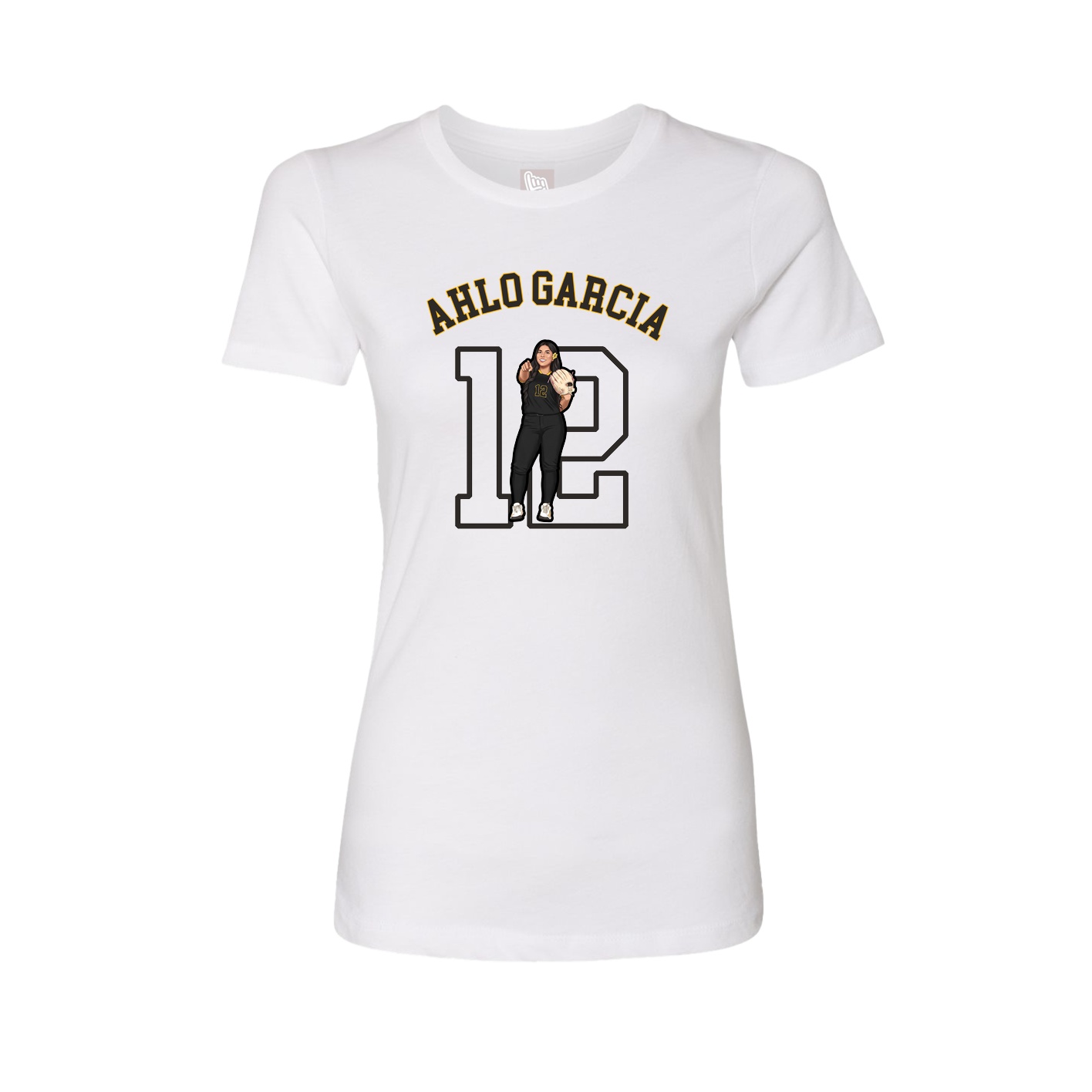 Womens Tee — Shirsey Arch in White