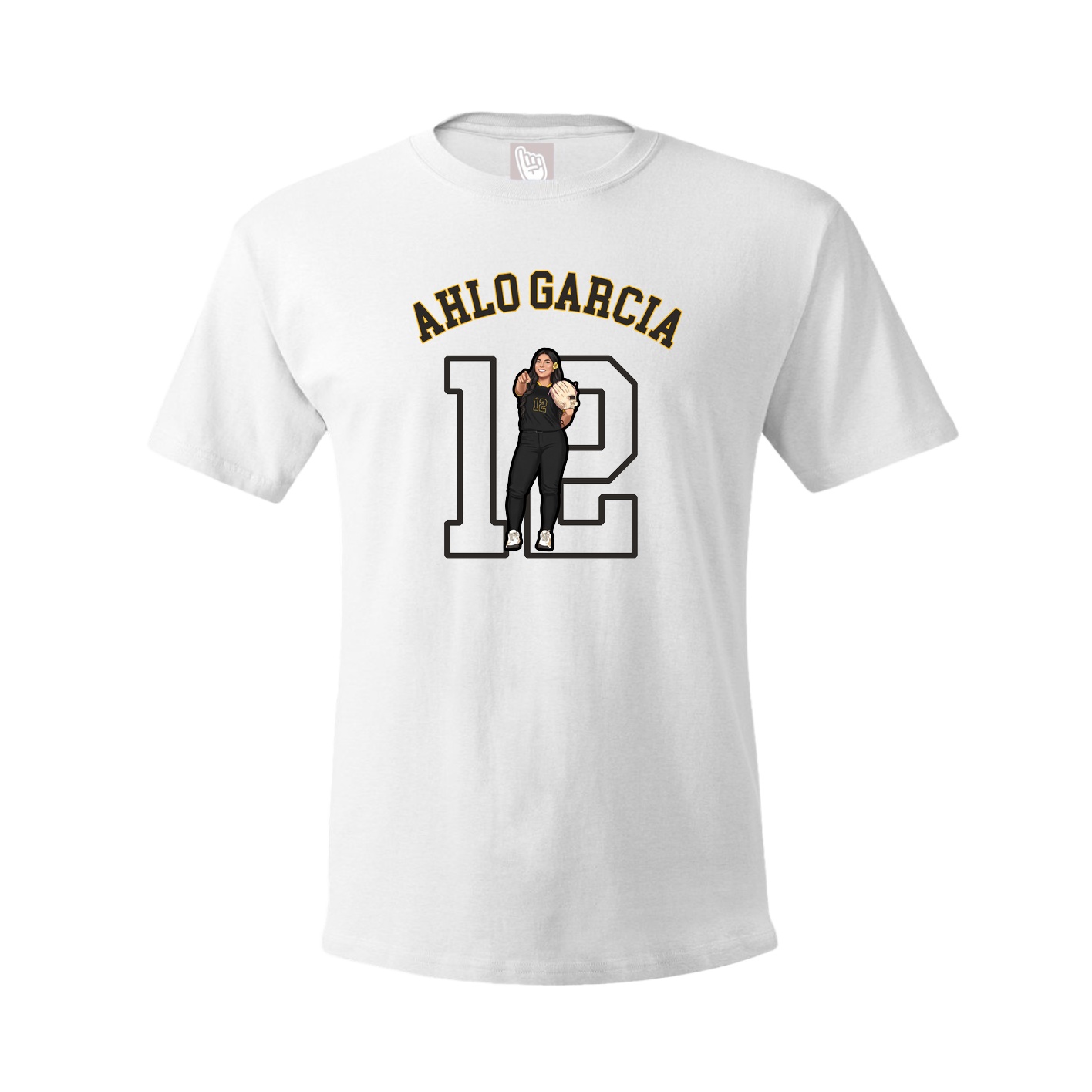 Youth Tee — Shirsey Arch in White