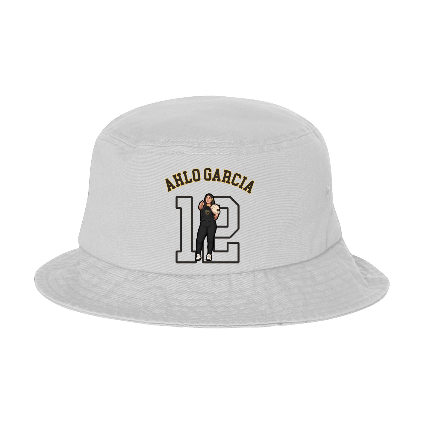 Bucket Cap — Shirsey Arch in White