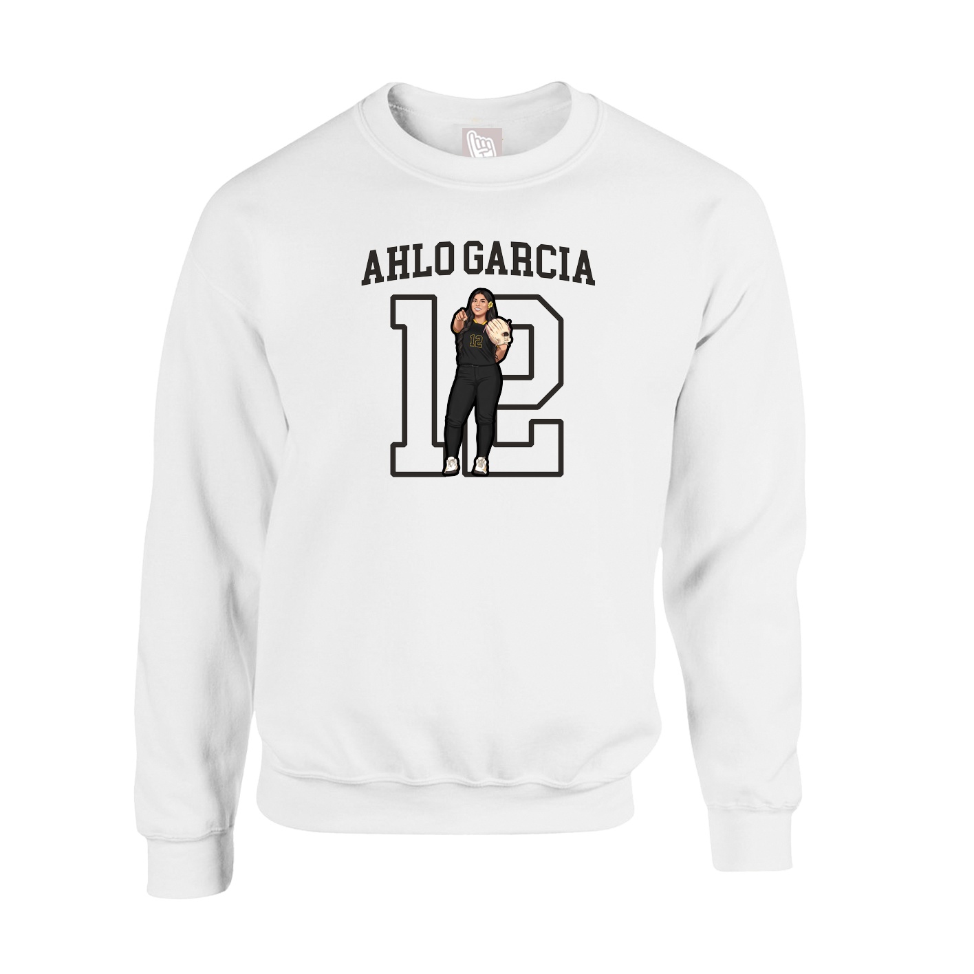 Fleece Crew — Shirsey in White