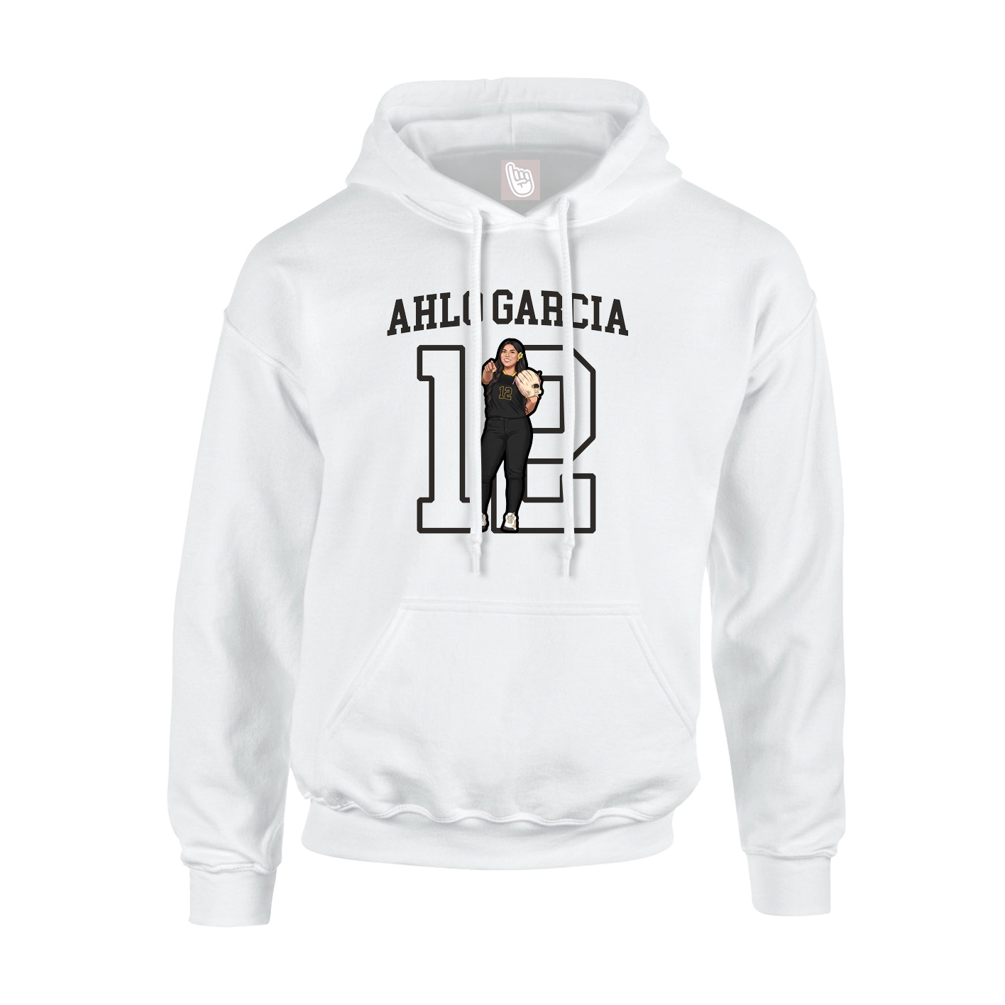 Youth Hoodie — Shirsey in White