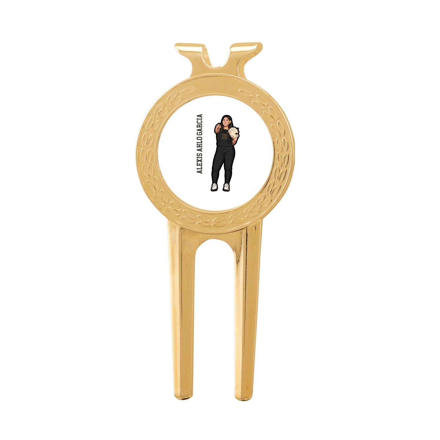 Divot Tool with Ball Marker — Name Vertical in Classic