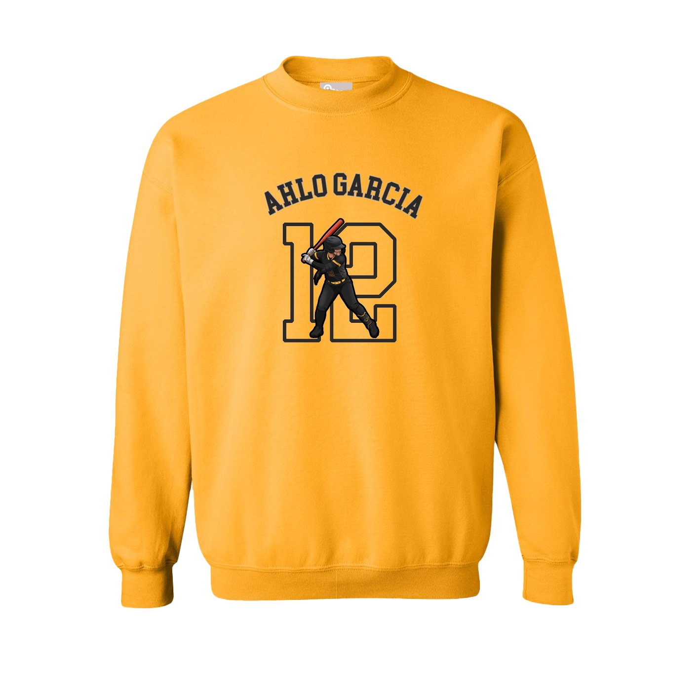 Fleece Crew — Shirsey Arch in Gold