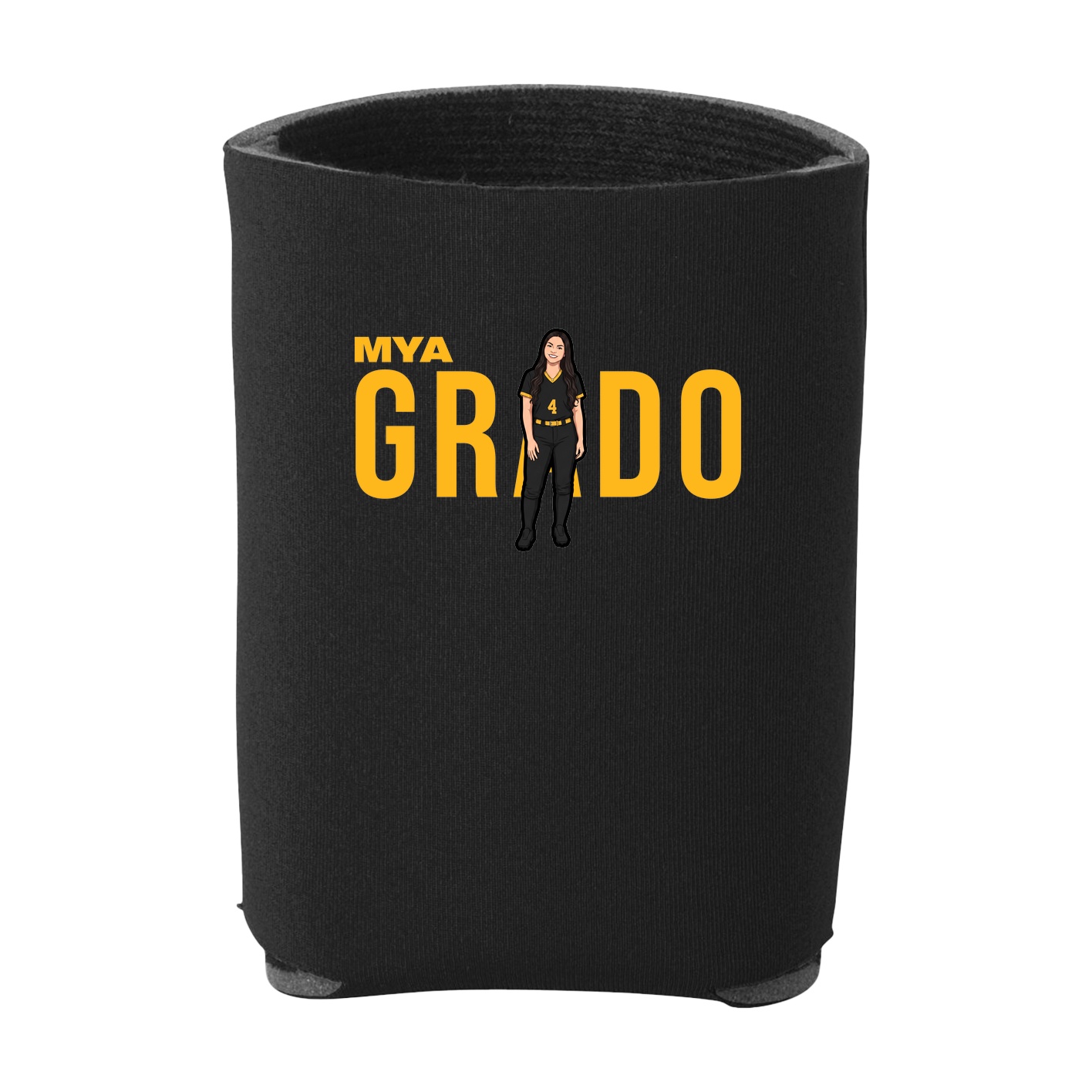 Can Holder — Player Name in Black
