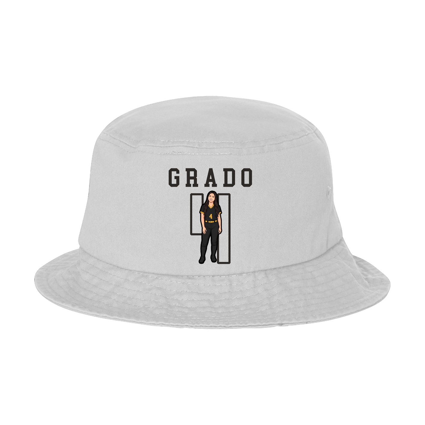 Bucket Cap — Shirsey in White