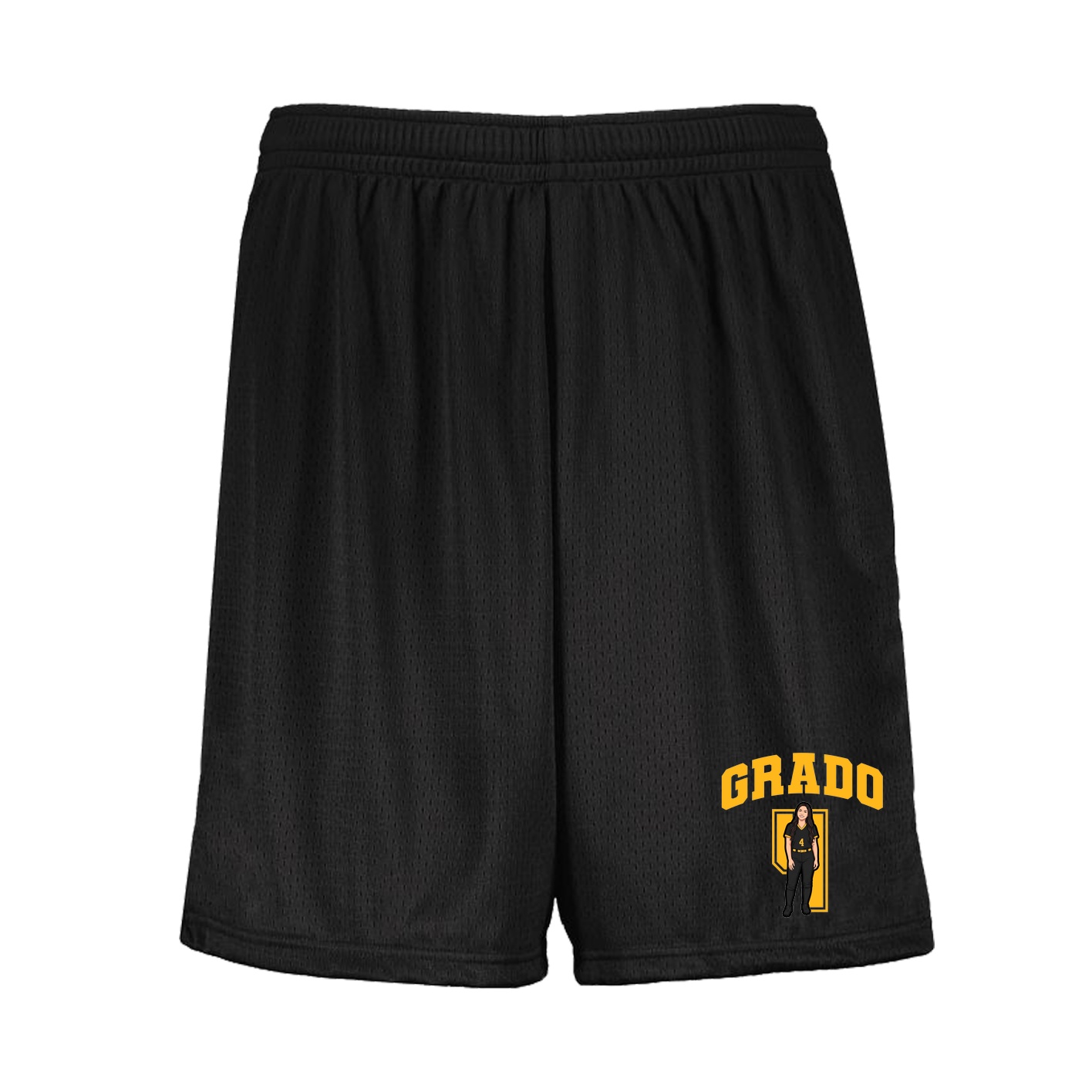 Shorts — Number in Black