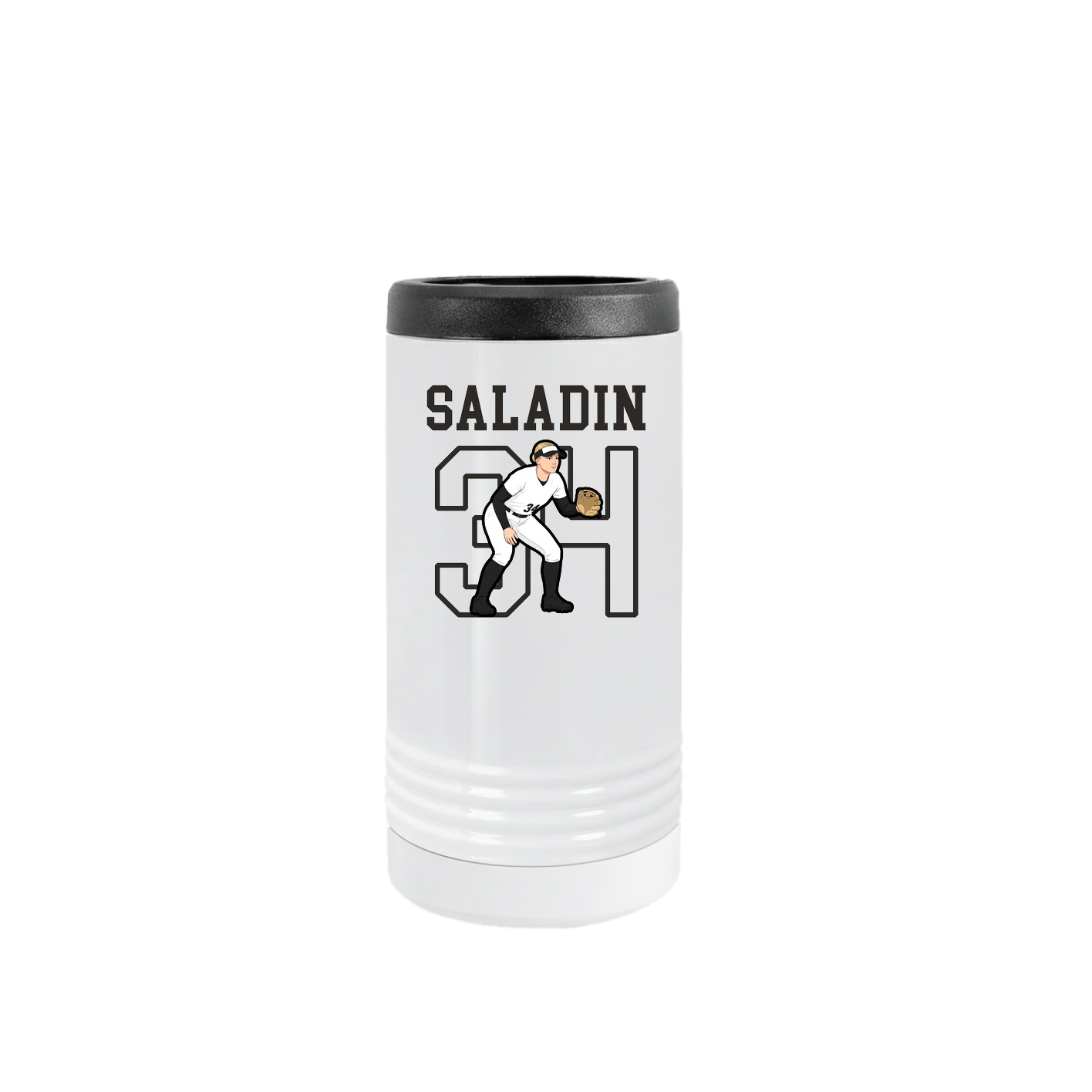 Slim Beverage Holder — Shirsey in White