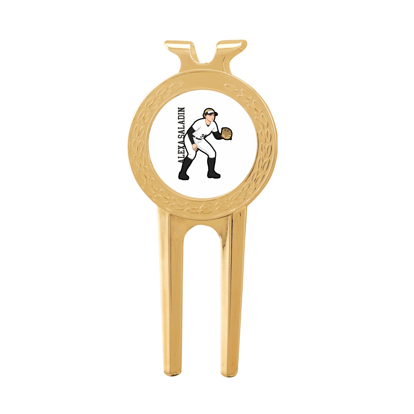 Divot Tool with Ball Marker — Name Vertical in Classic