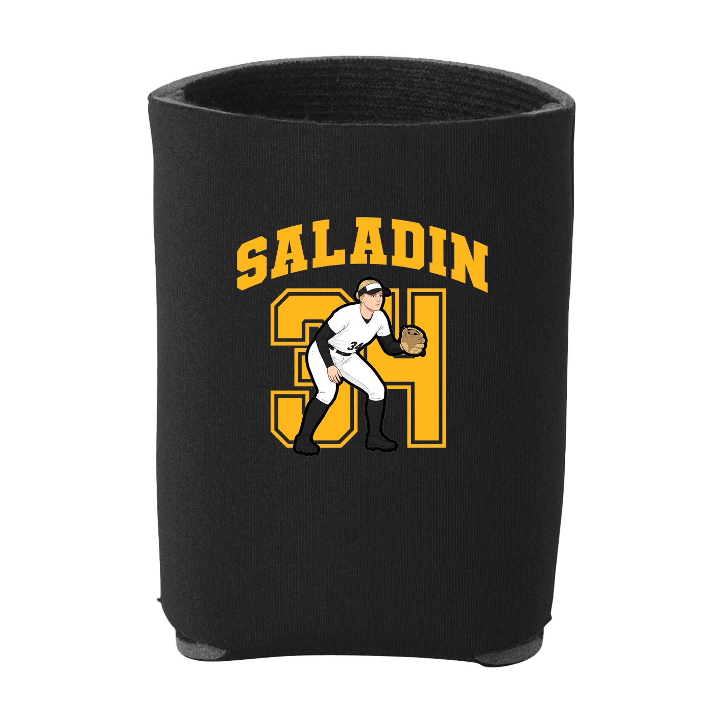 Can Holder — Number in Black