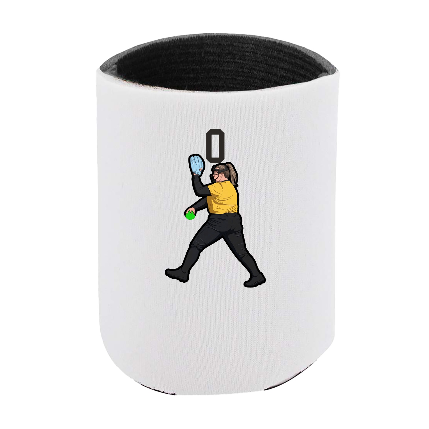 Can Holder — Number Top in White