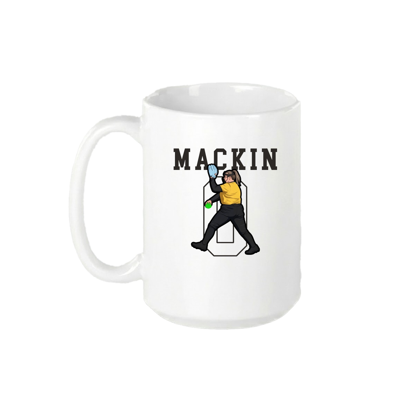 15oz Coffee Mug — Shirsey in White