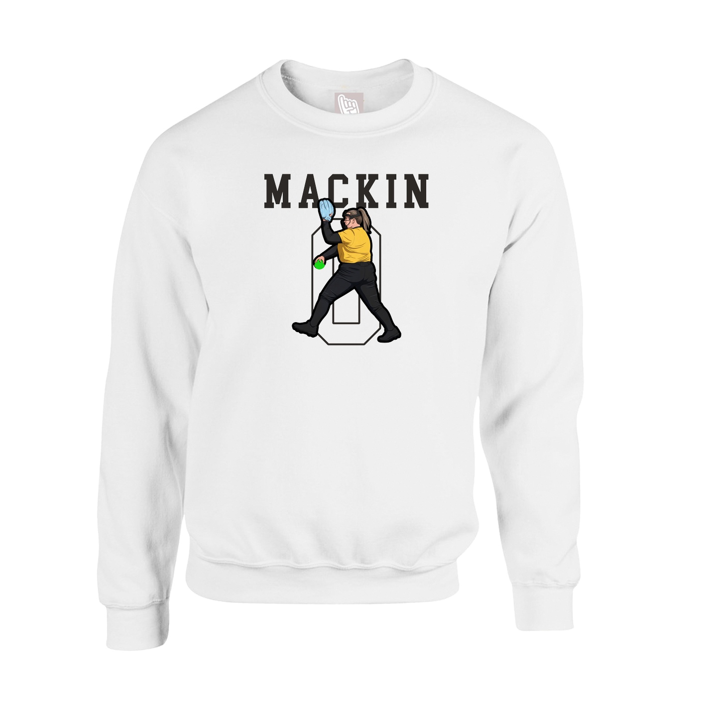 Fleece Crew — Shirsey in White