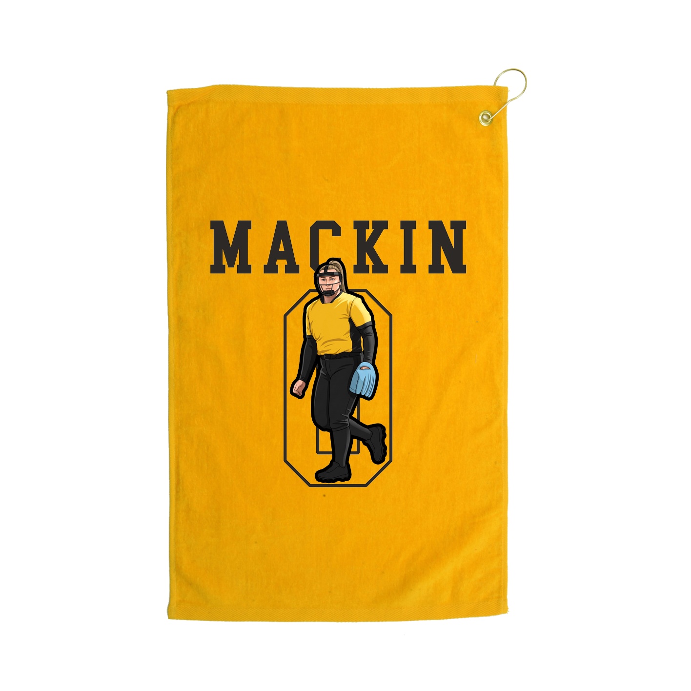 Golf Towel — Shirsey in Gold
