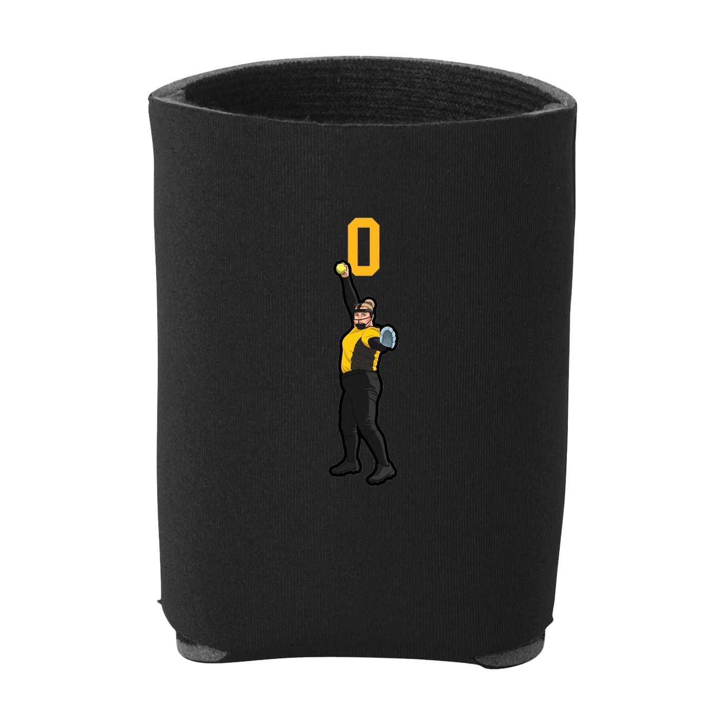 Can Holder — Number Top in Black
