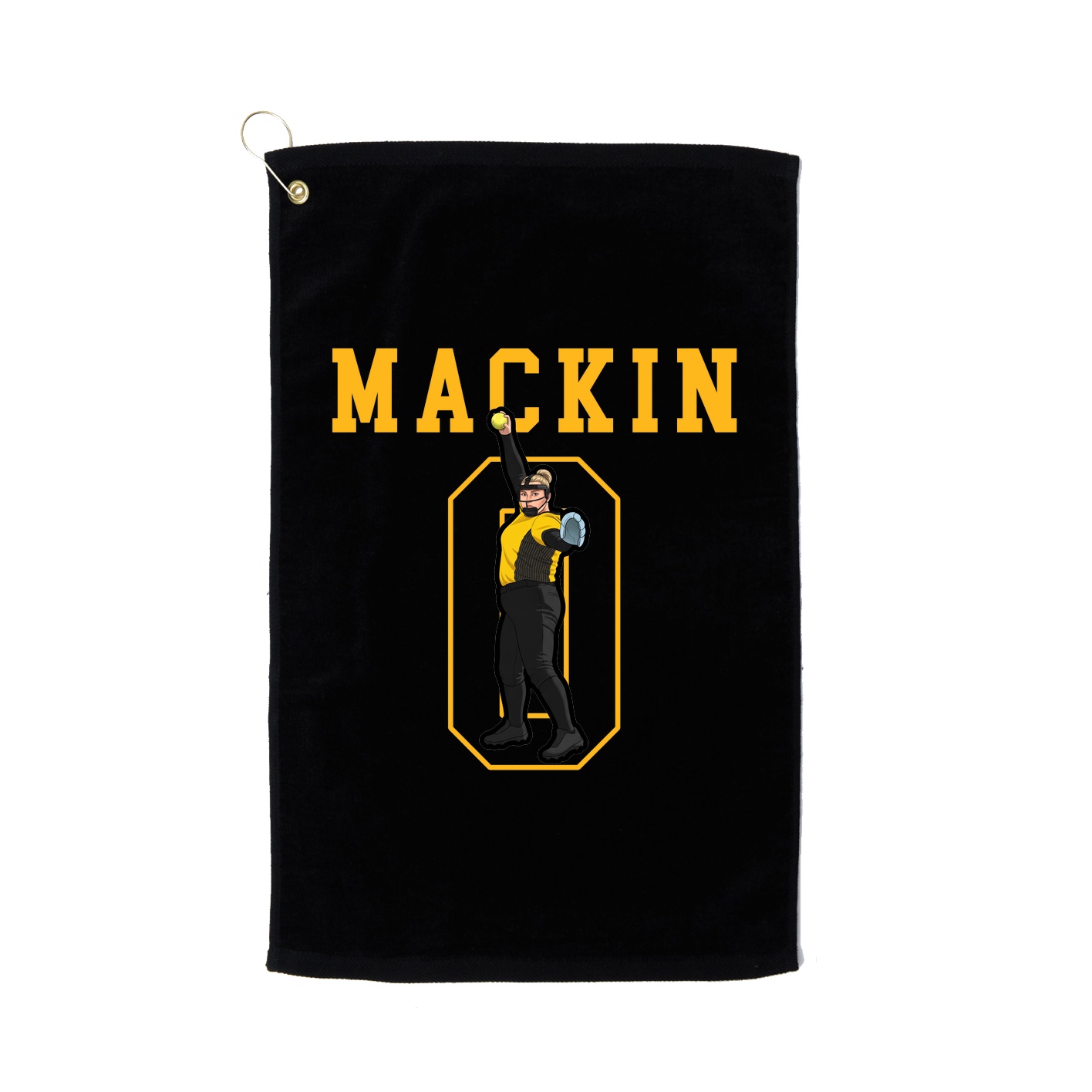 Golf Towel — Shirsey in Black