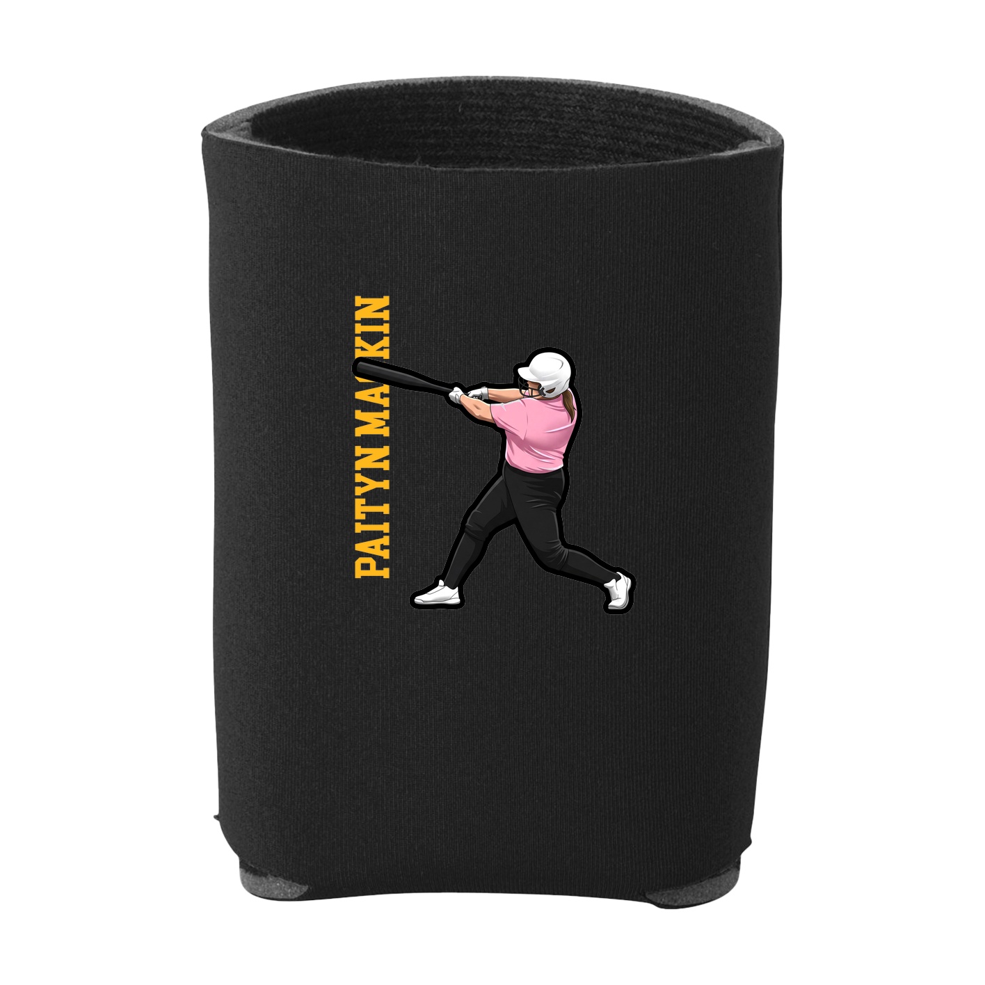 Can Holder — Name Vertical in Black