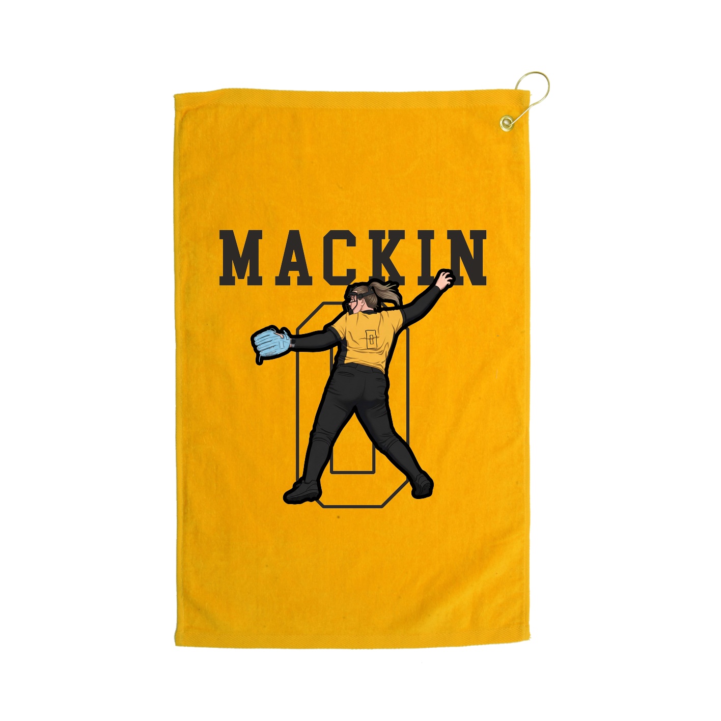 Golf Towel — Shirsey in Gold