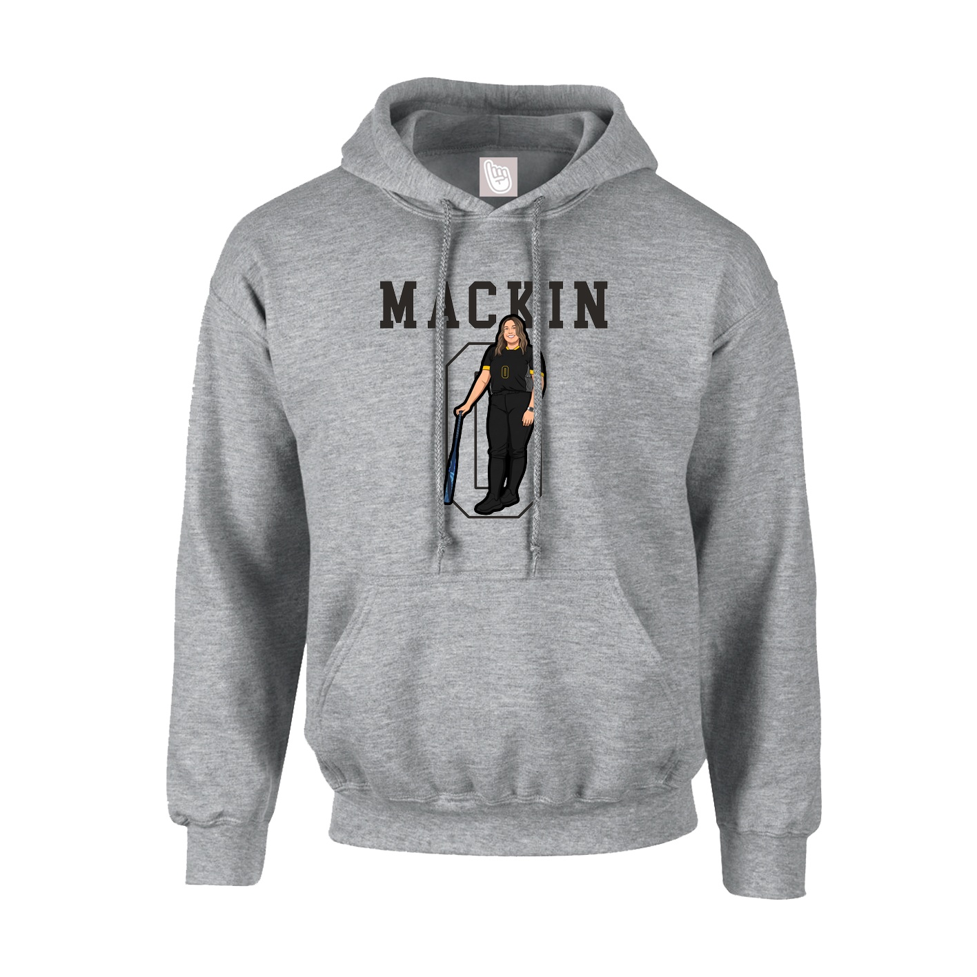 Hoodie — Shirsey in Grey