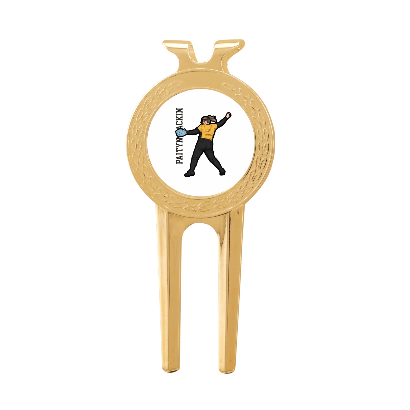Divot Tool with Ball Marker — Name Vertical in Classic