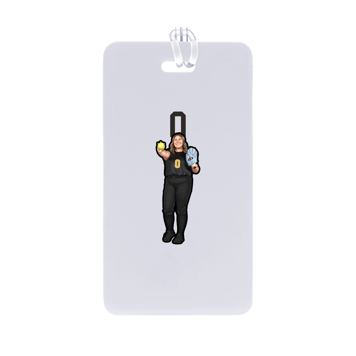 Bag Tag — Number Top in Classic