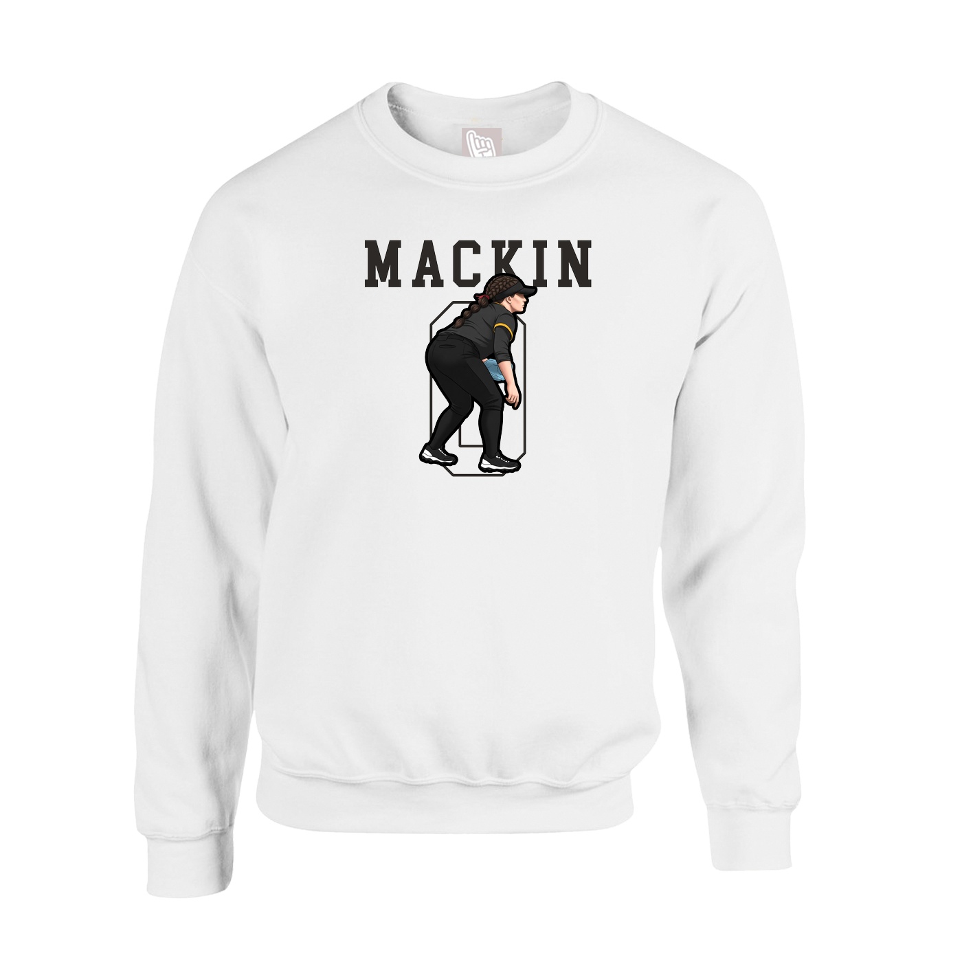 Fleece Crew — Shirsey in White