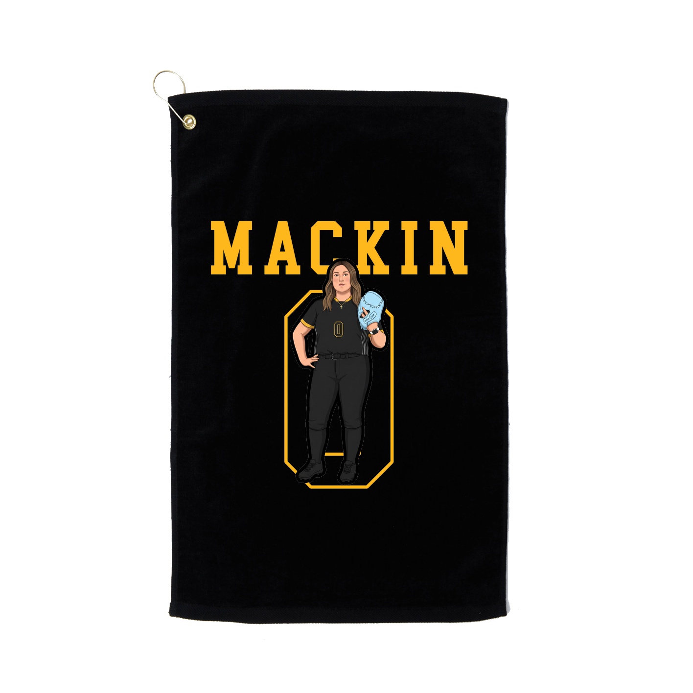 Golf Towel — Shirsey in Black