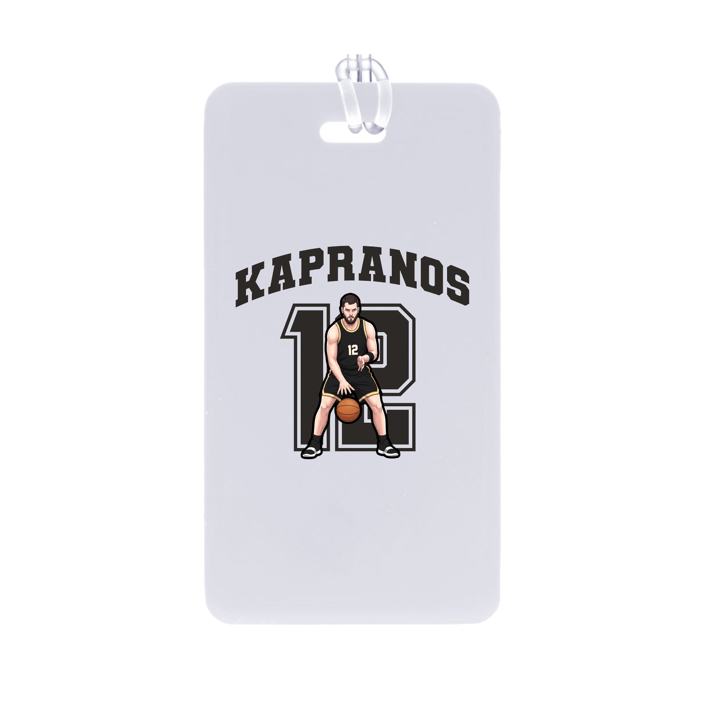 Bag Tag — Number in Classic