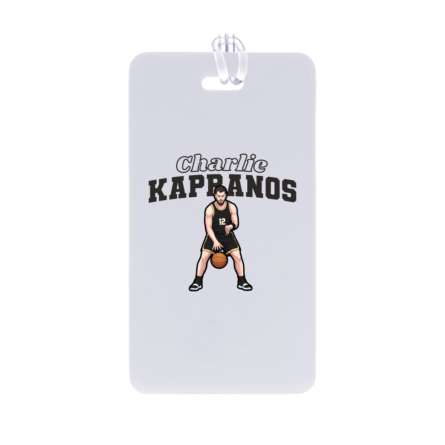 Bag Tag — Name Arch in Classic