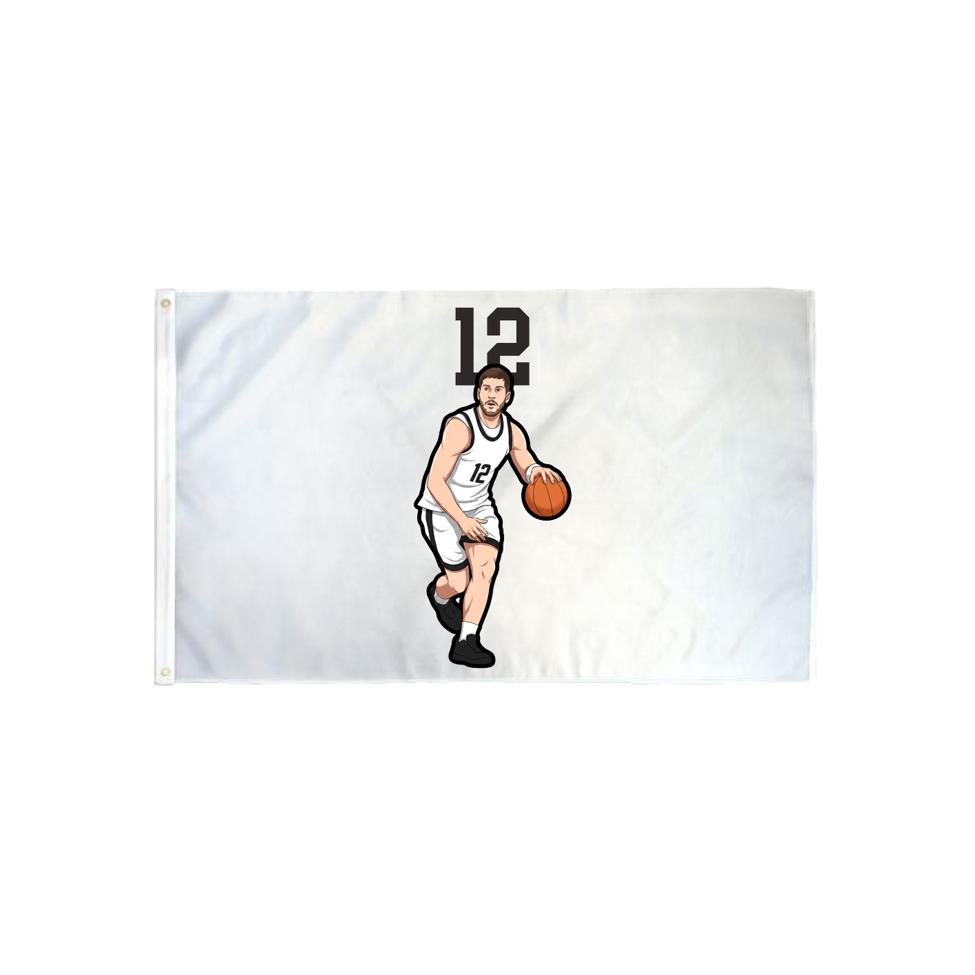 3x5 Flag — Number Top in Classic