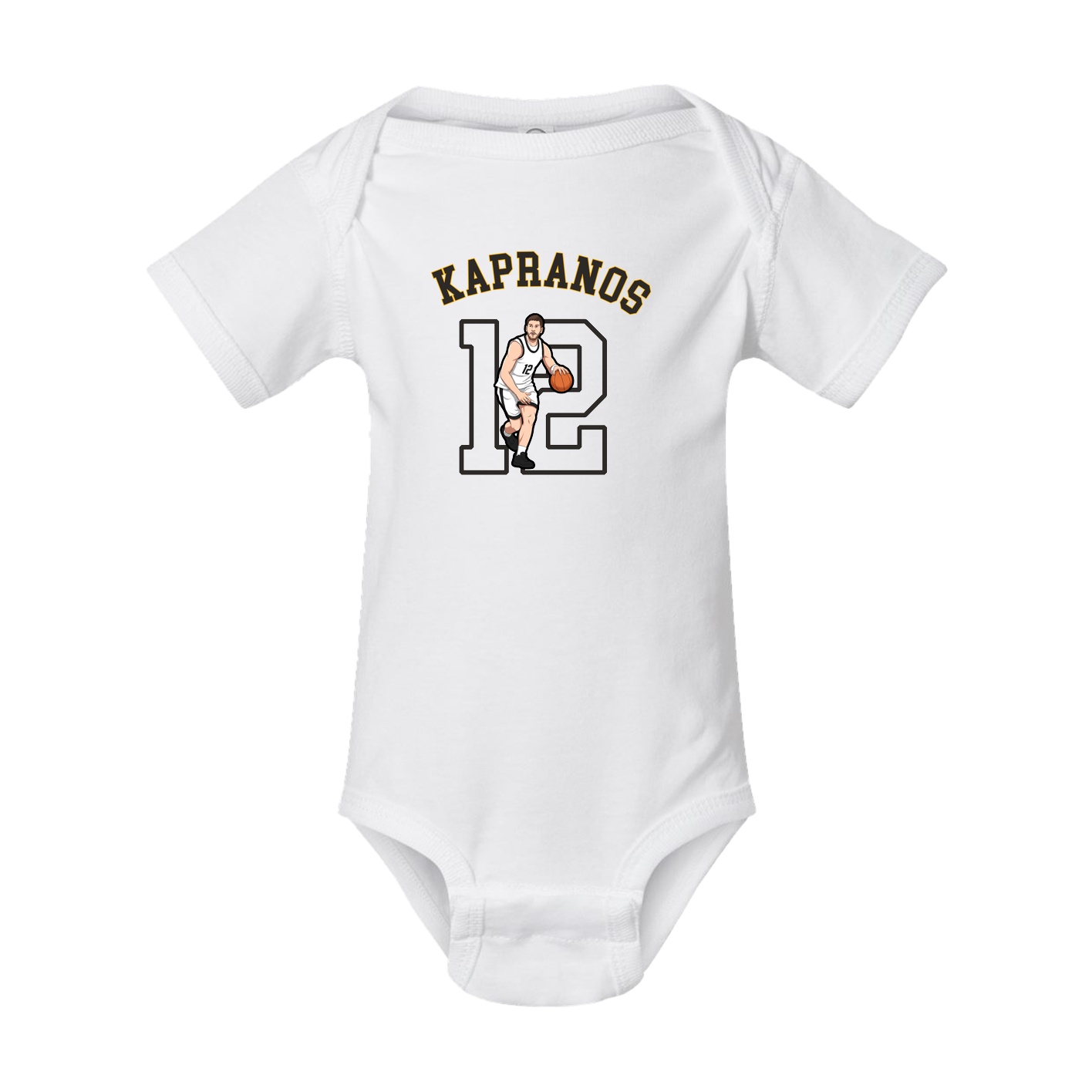 Baby Onesie — Shirsey Arch in White