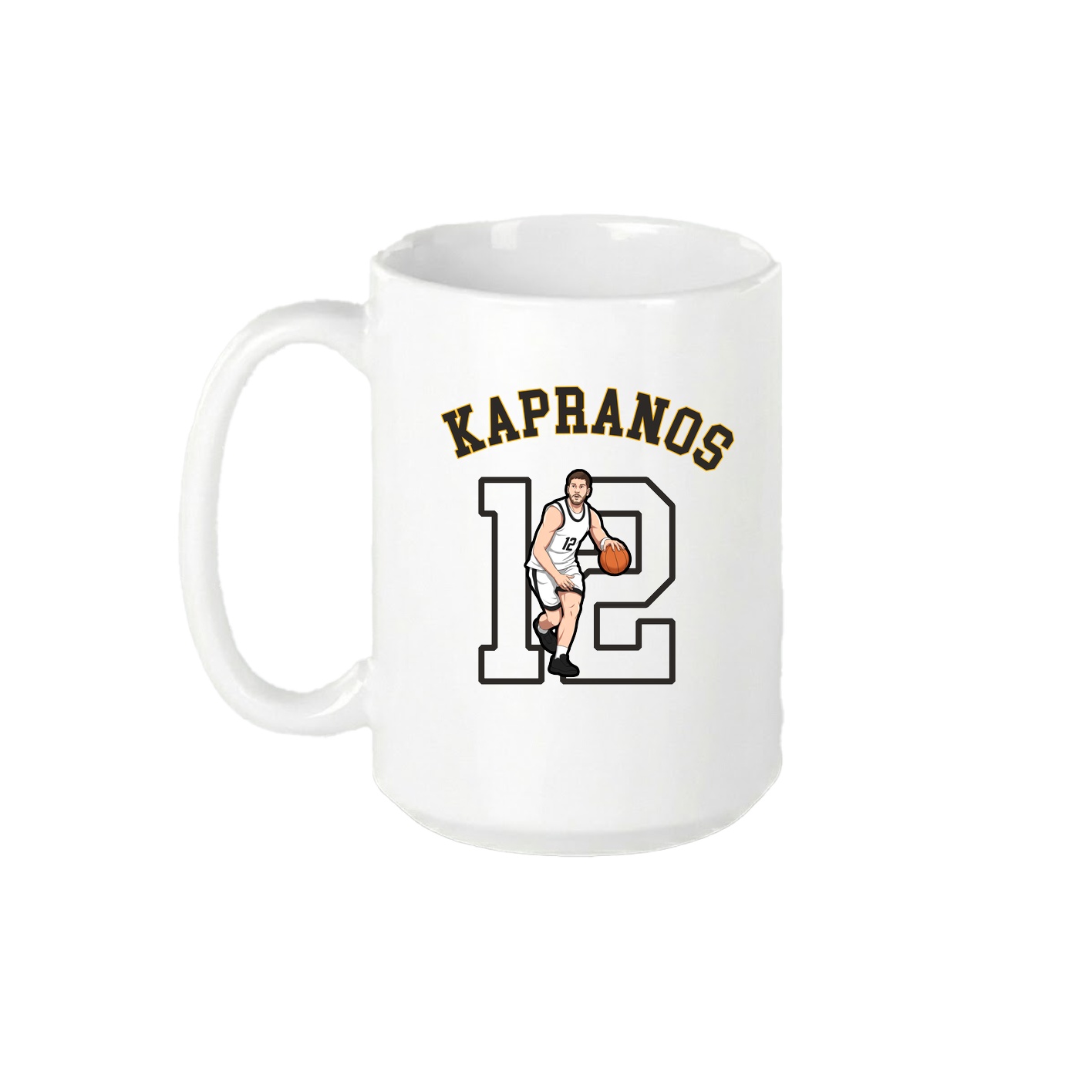 15oz Coffee Mug — Shirsey Arch in White