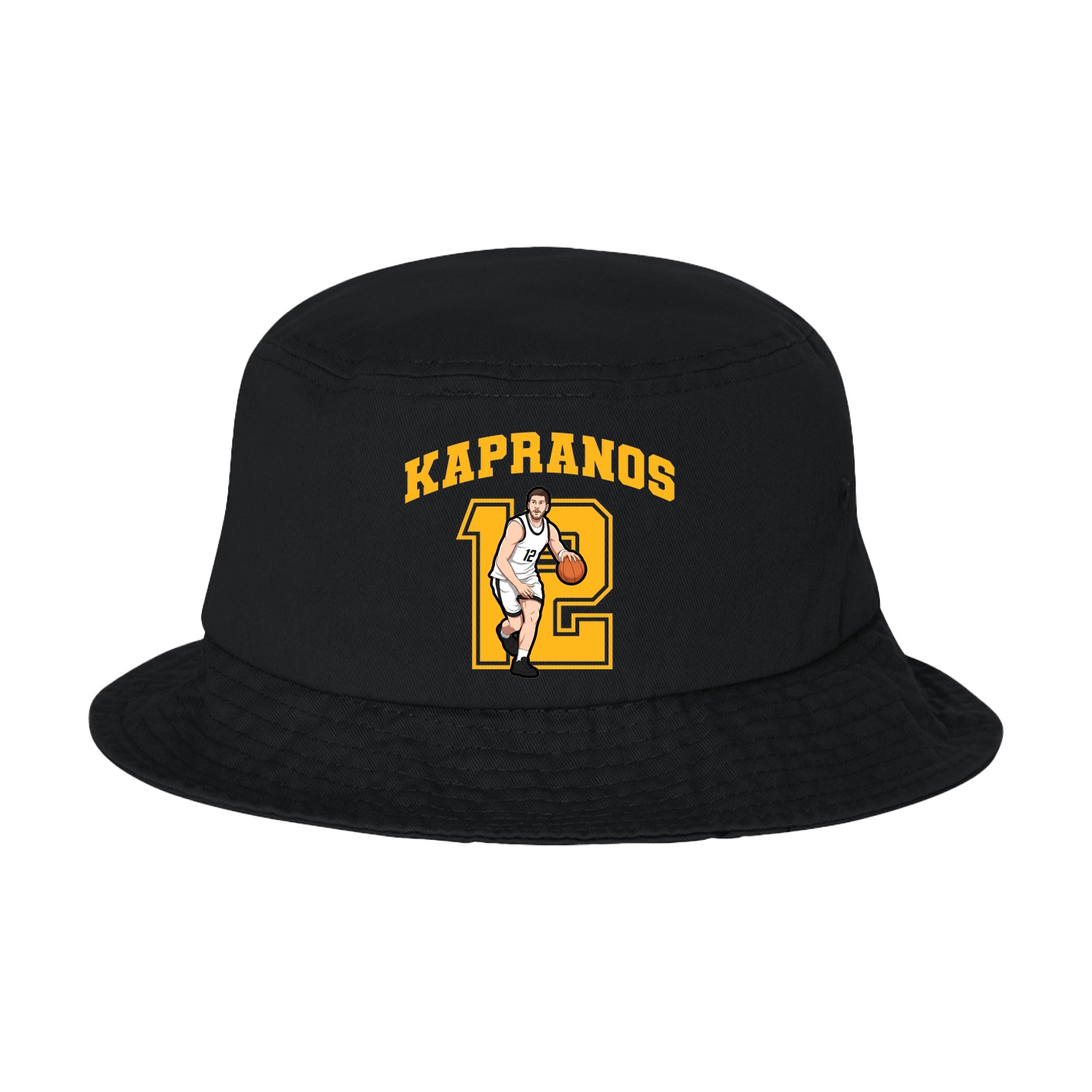 Bucket Cap — Number in Black