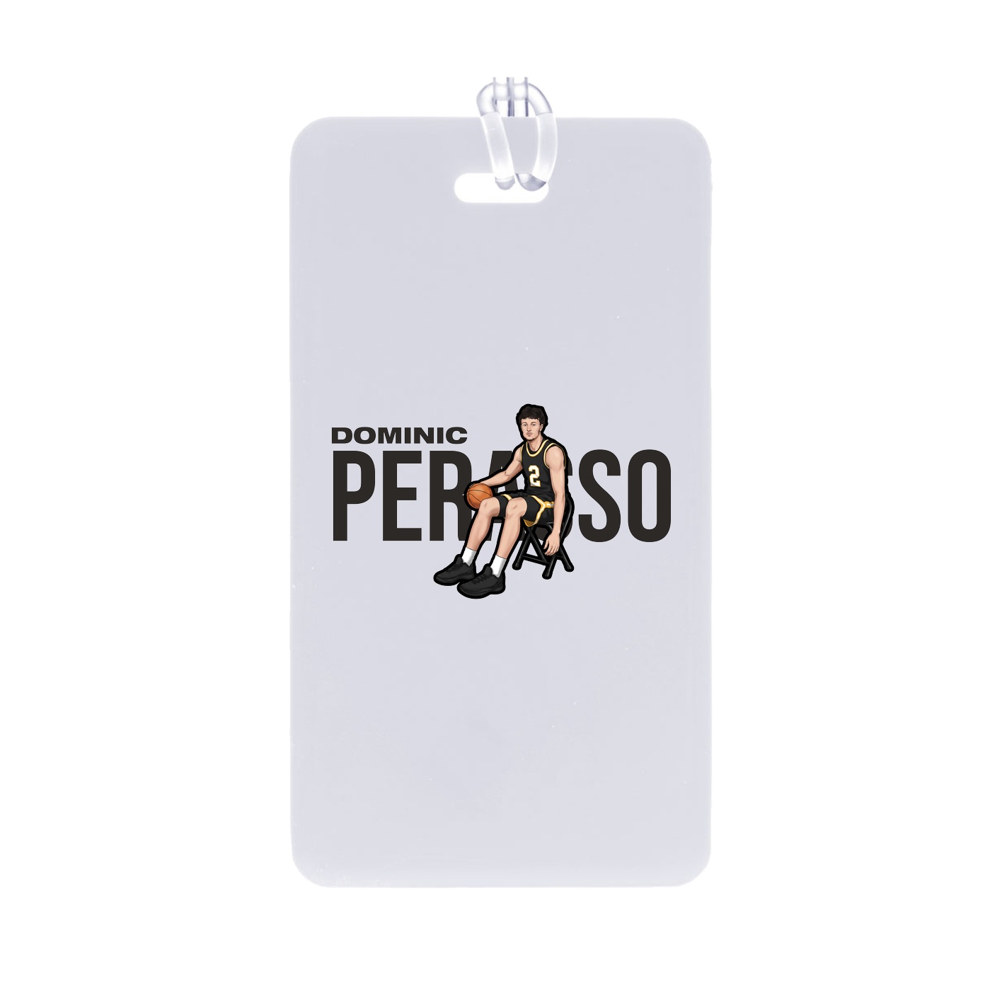 Bag Tag — Player Name in Classic