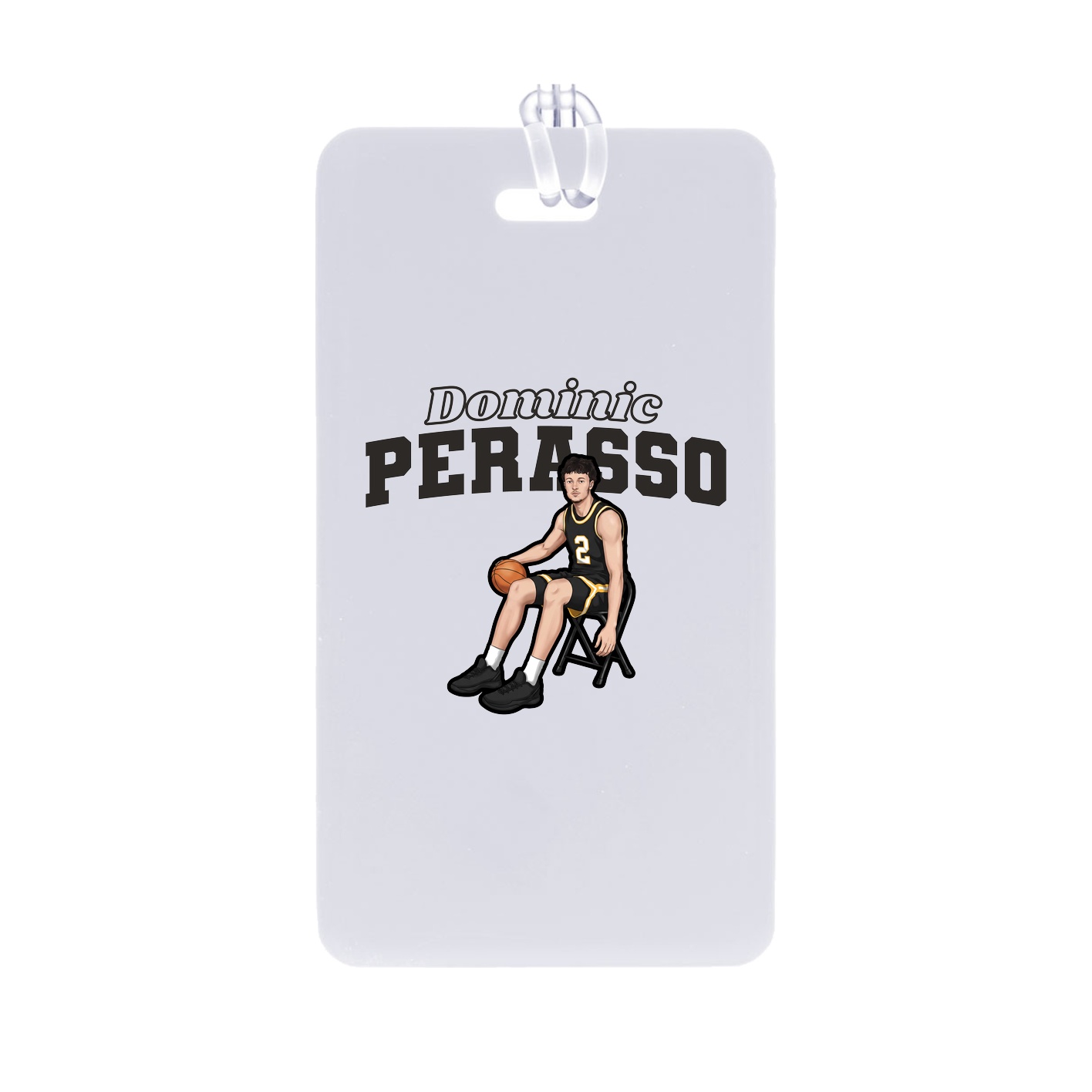 Bag Tag — Name Arch in Classic