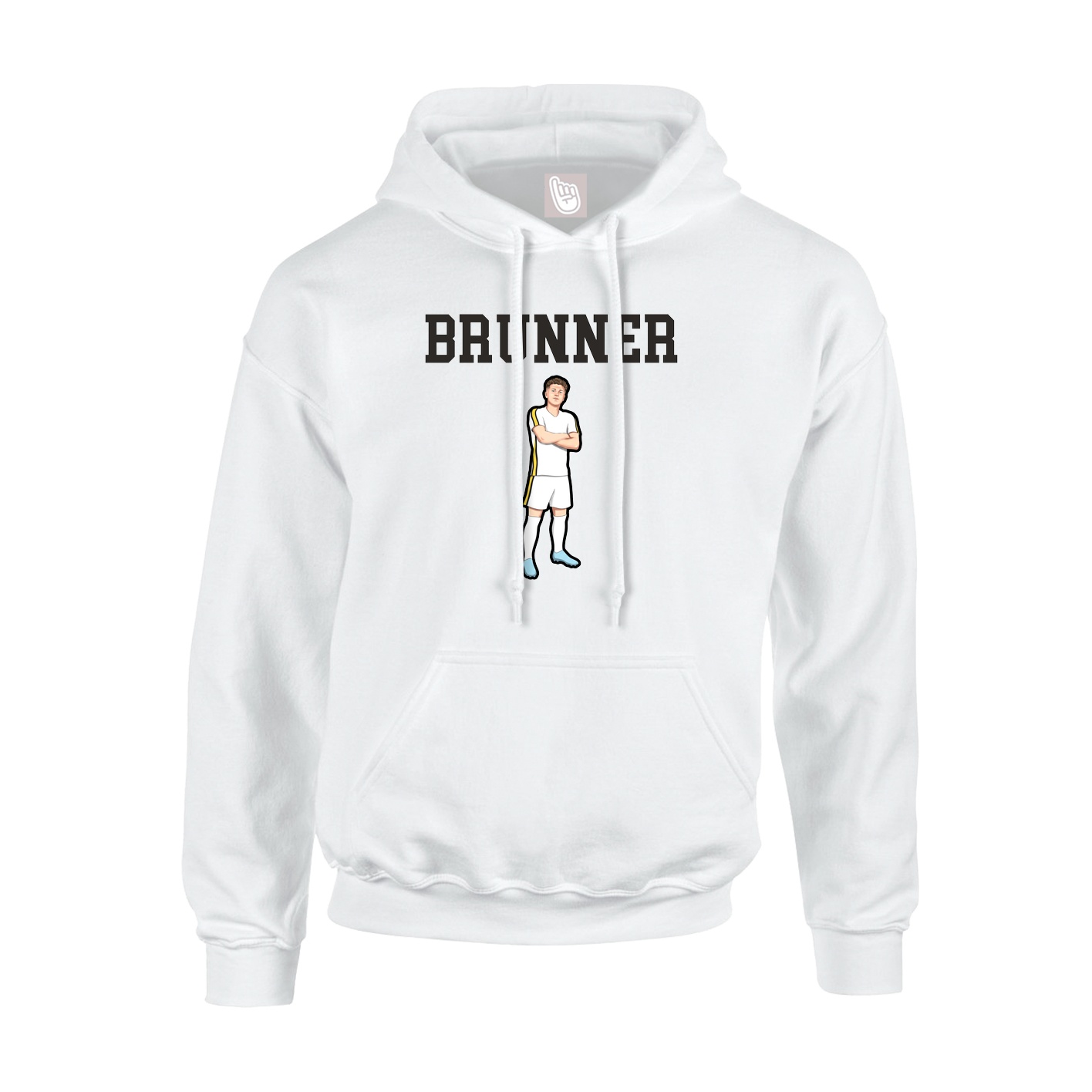 Hoodie — Shirsey in White
