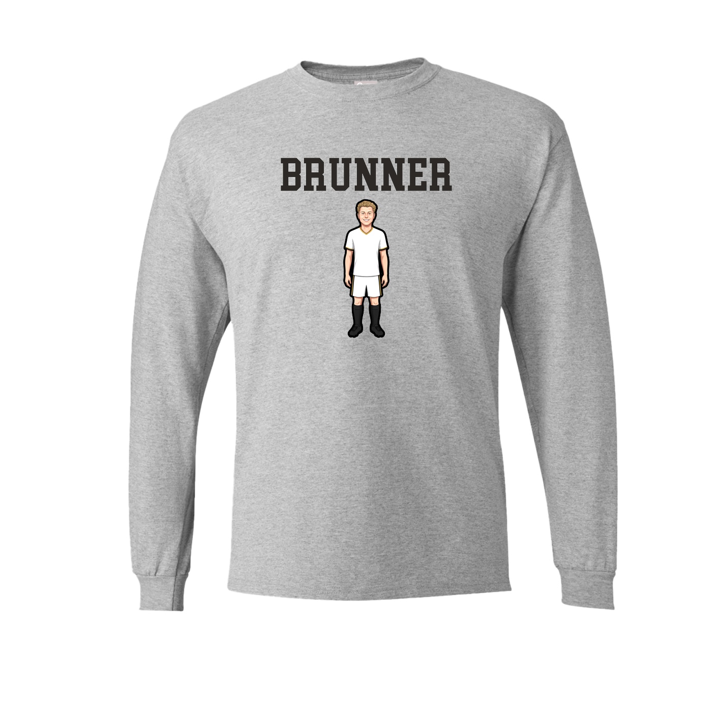 Long Sleeve Tee — Shirsey in Grey