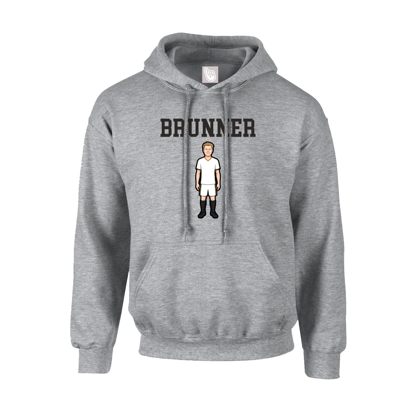 Youth Hoodie — Shirsey in Grey