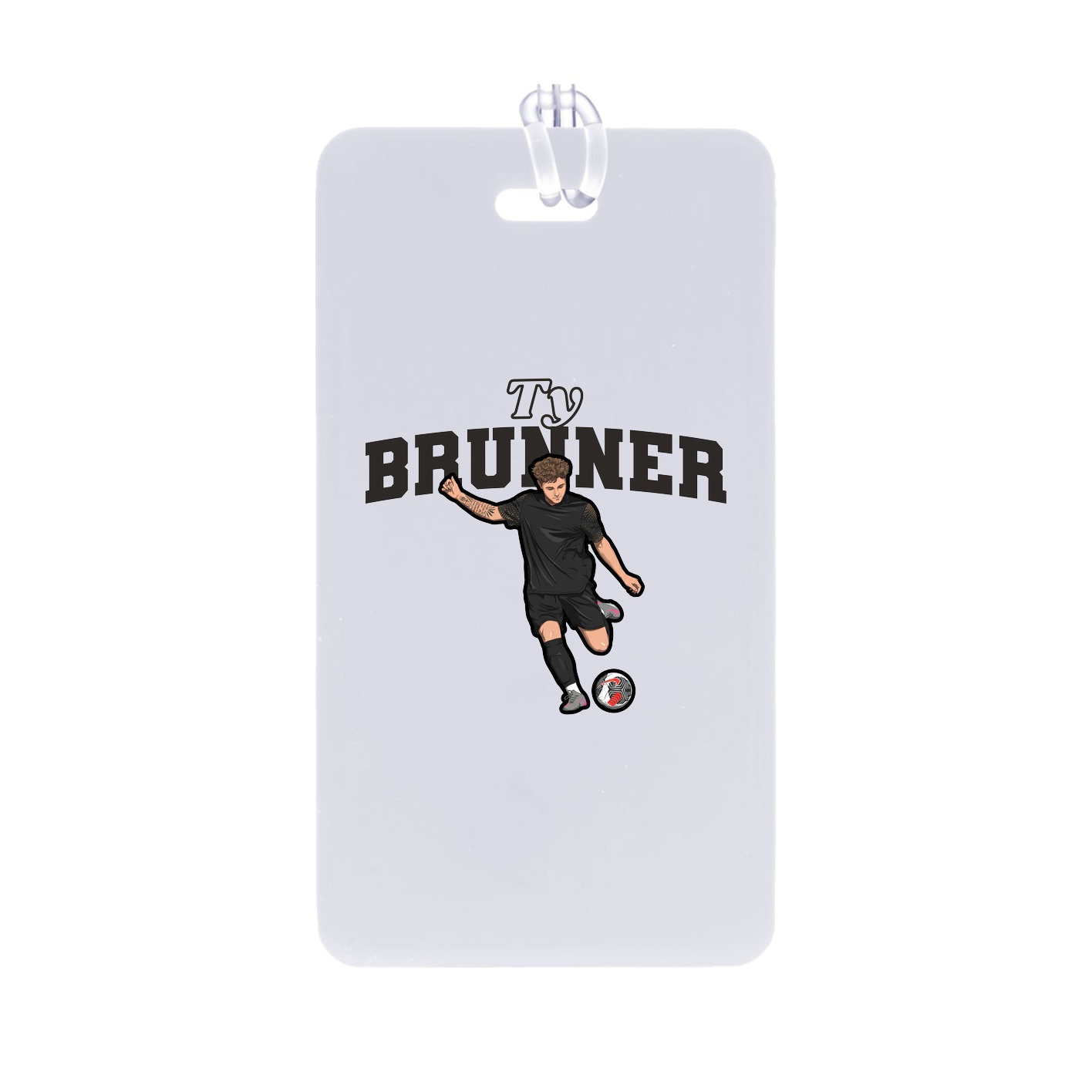 Bag Tag — Name Arch in Classic