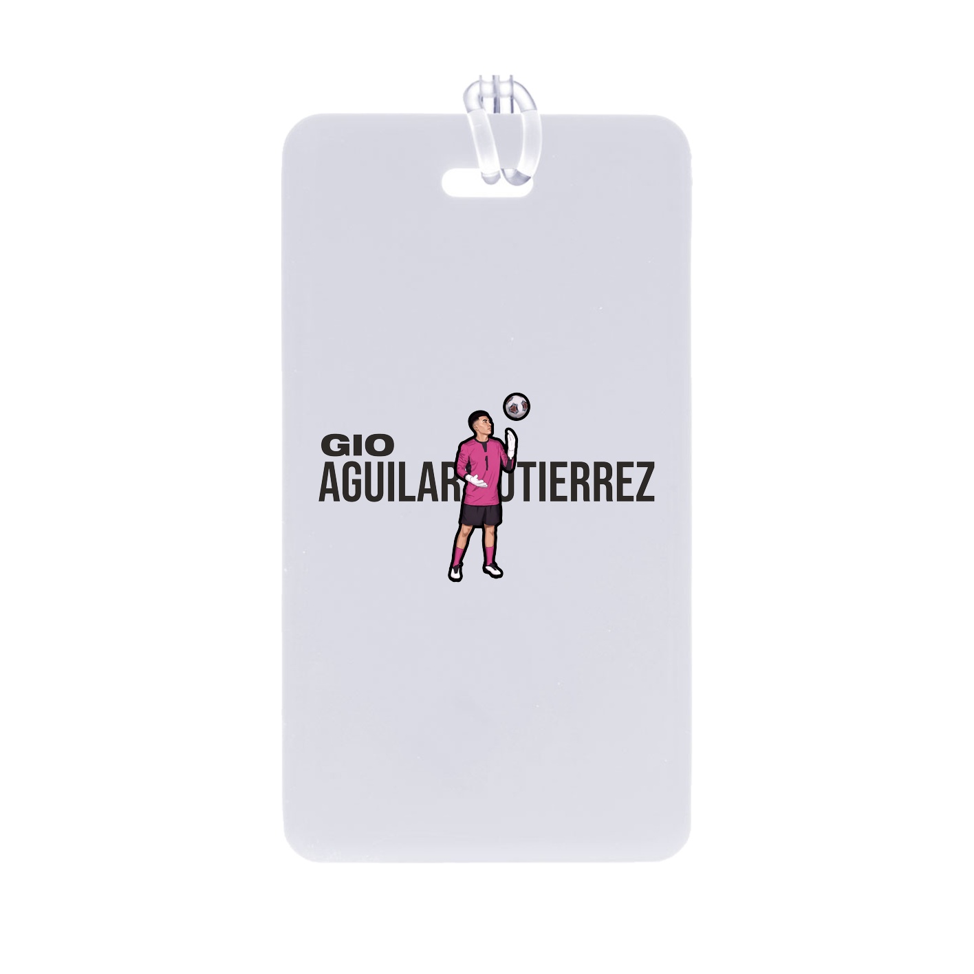 Bag Tag — Player Name in Classic