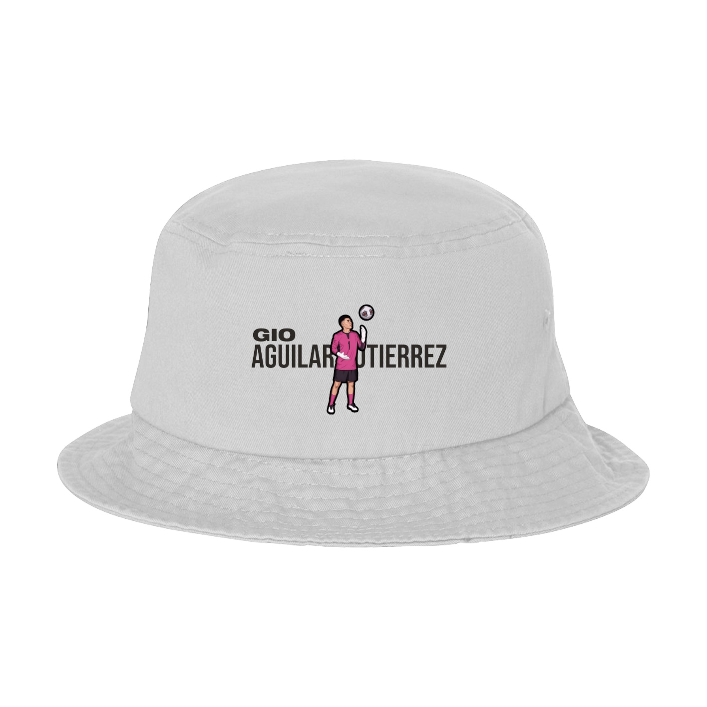 Bucket Cap — Player Name in White