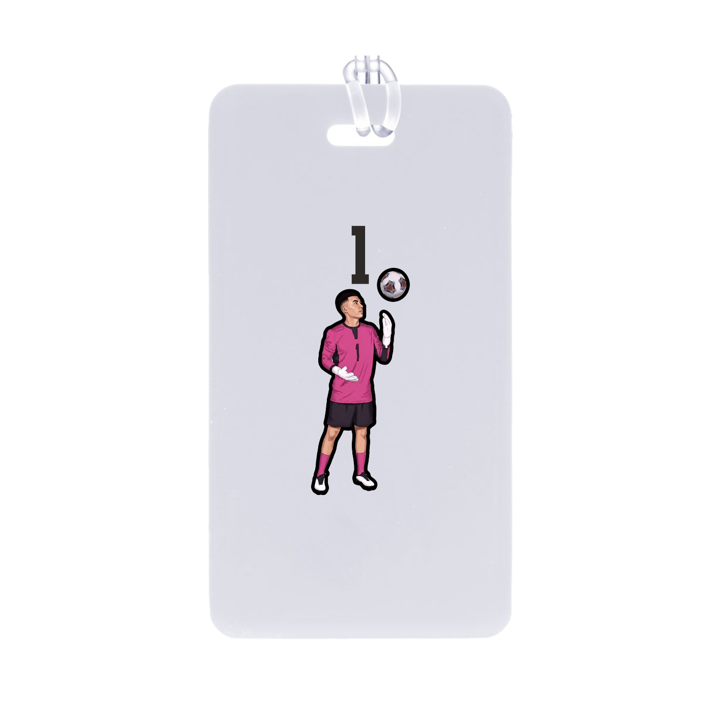Bag Tag — Number Top in Classic