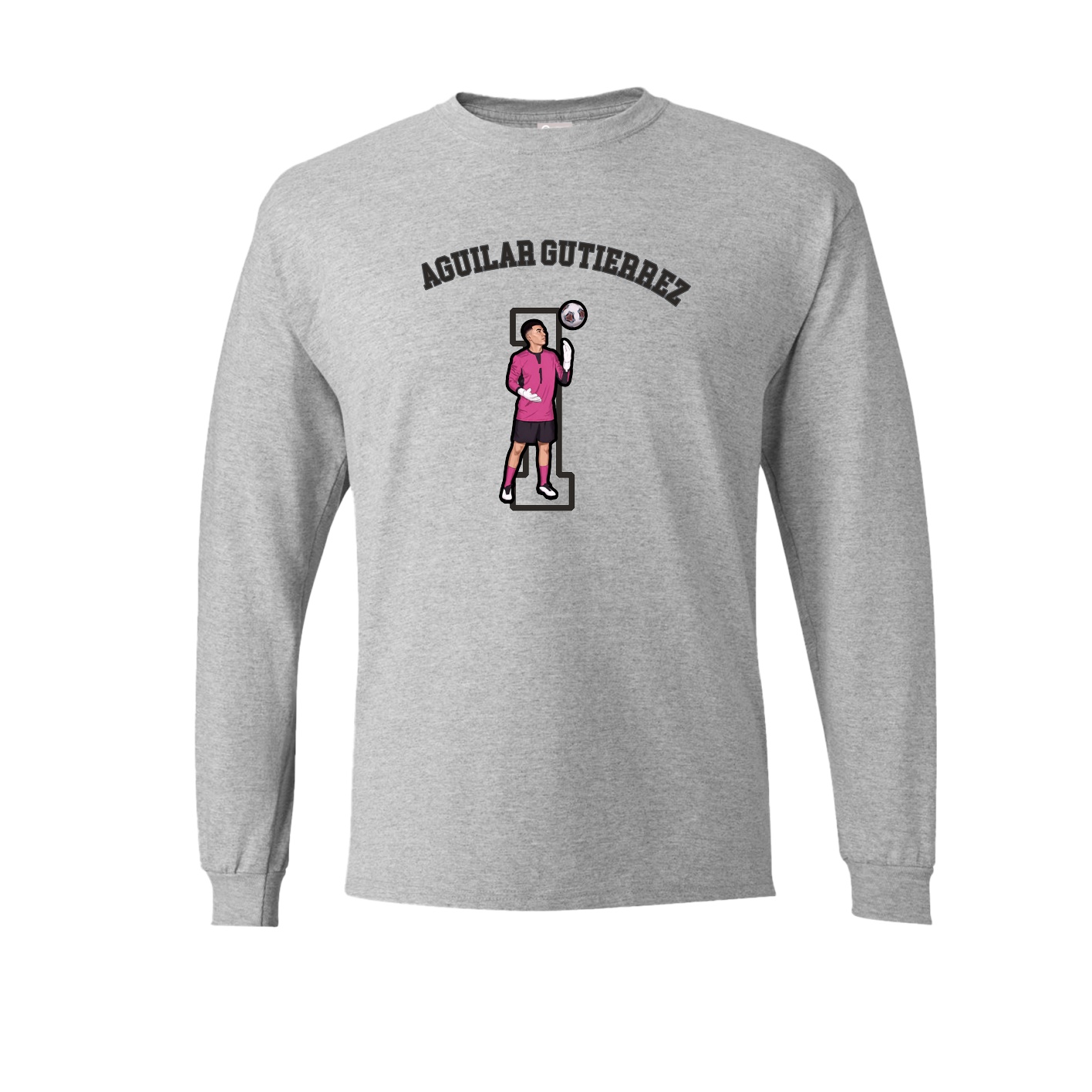 Long Sleeve Tee — Shirsey Arch in Grey